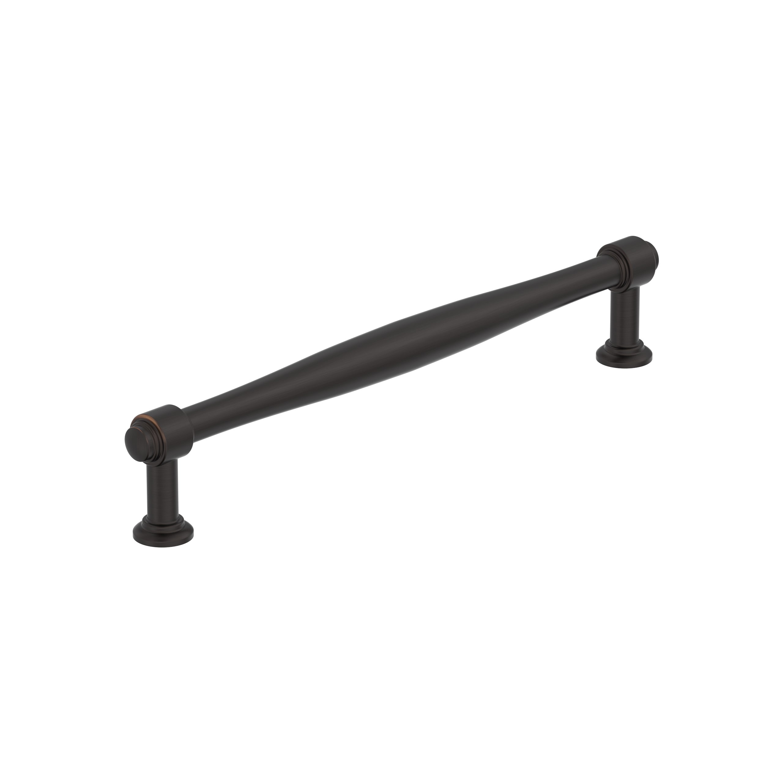 Amerock BP37725ORB Enlivity 7-9/16-in , 192mm Center to Center Oil-Rubbed Bronze Cylindrical Bar Drawer Pull