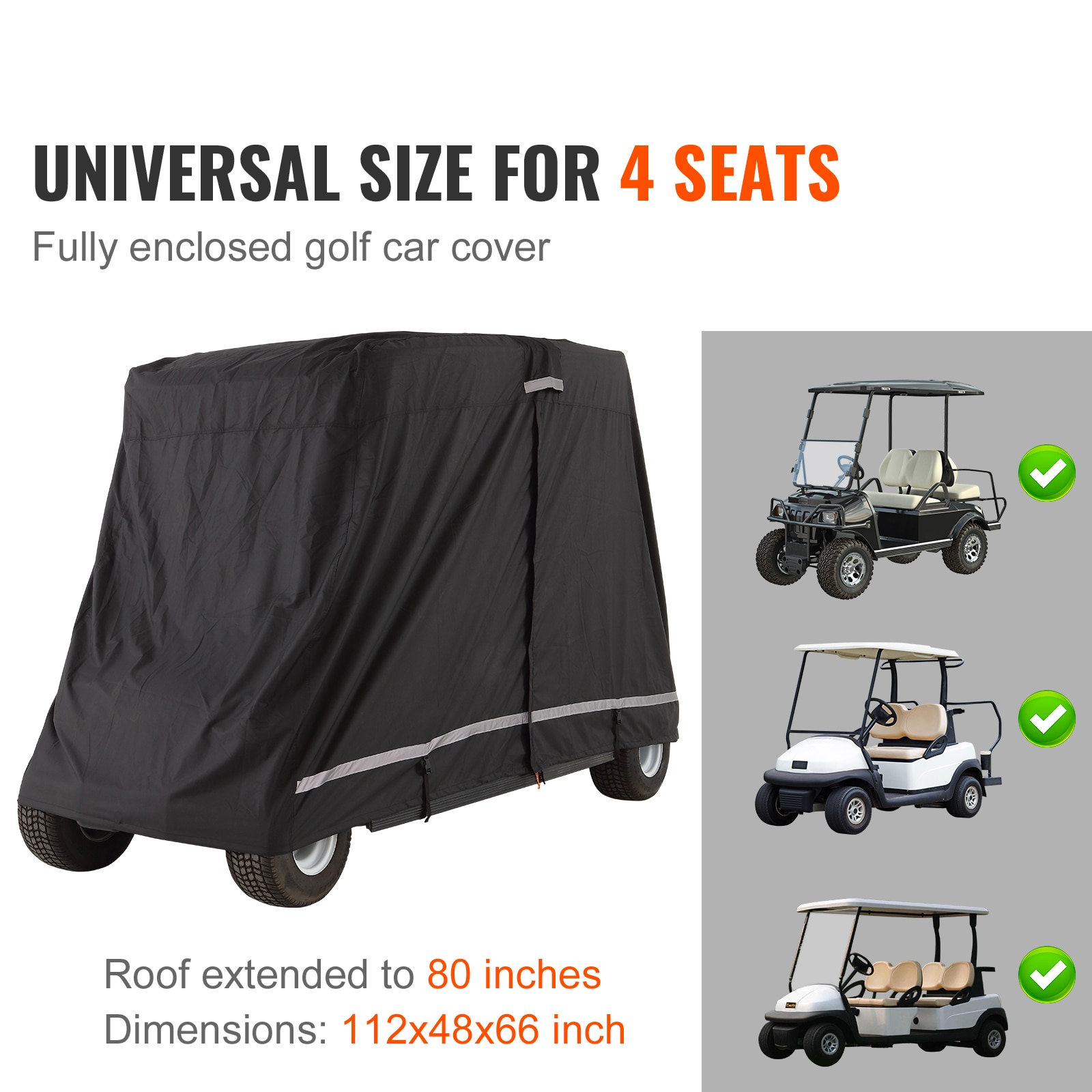 VEVOR QFBSGEFCZGMD5CKQGV0 Universal-Car-Covers - View #5