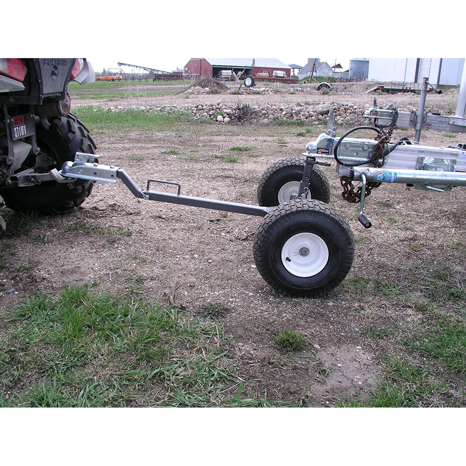 Tow Tuff Tow Tuff Tmd-800atv Adjustable Solid Steel 800 Pound Capacity ...