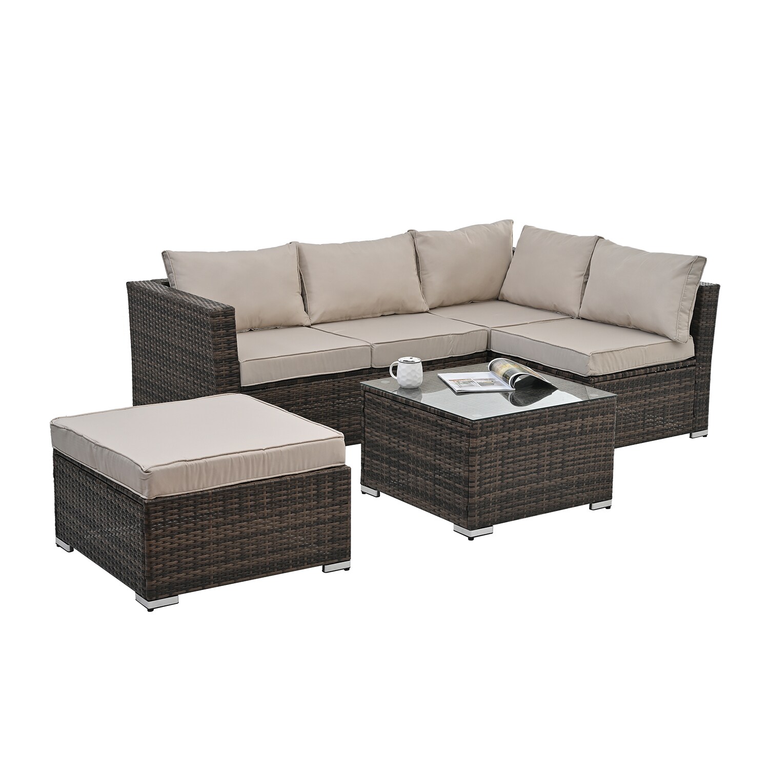 SINOFURN SYB790011BG Patio-Sofas-Daybeds - View #5