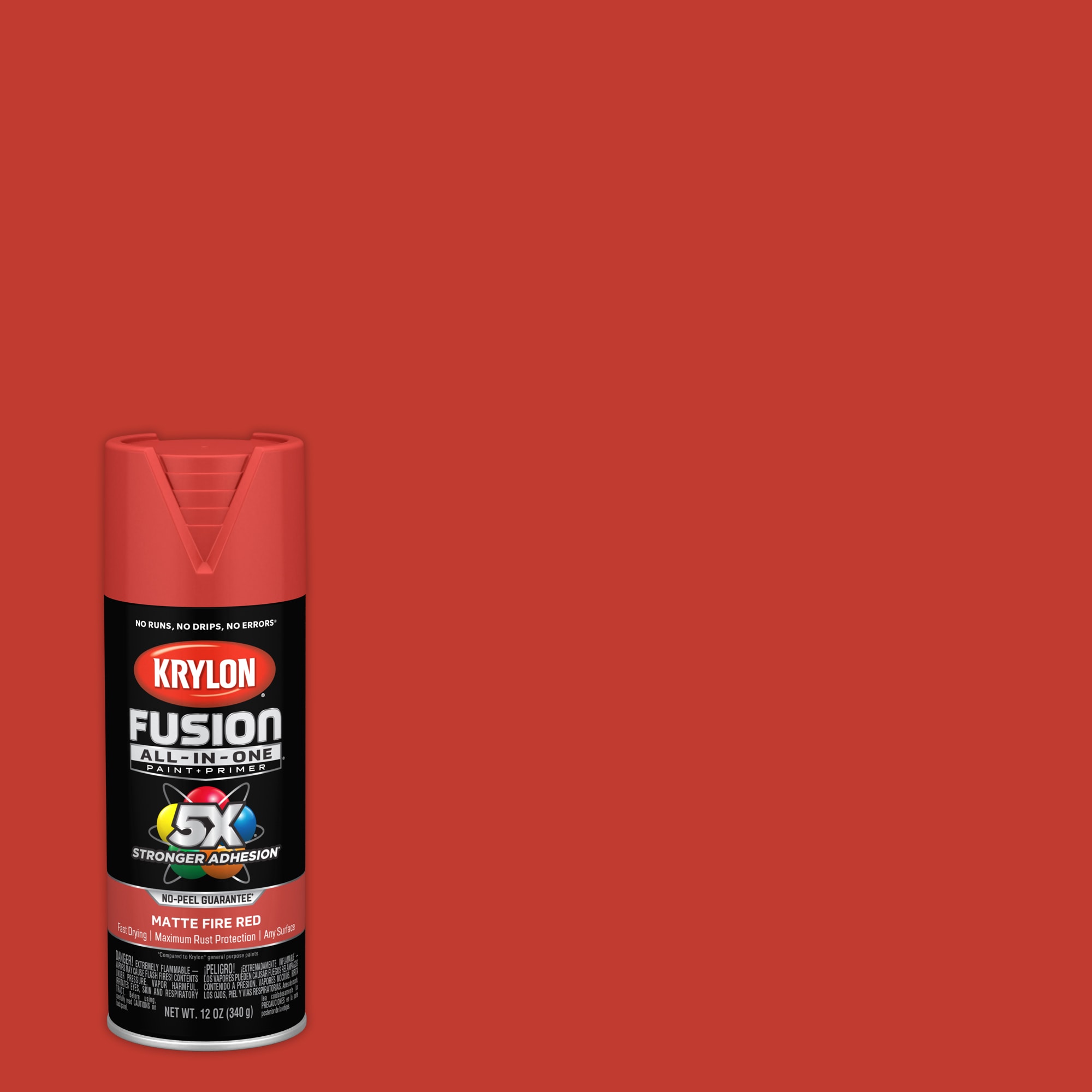 Buy Krylon Fusion All-In-One Spray Paint & Primer Red Pepper, 12 Oz.