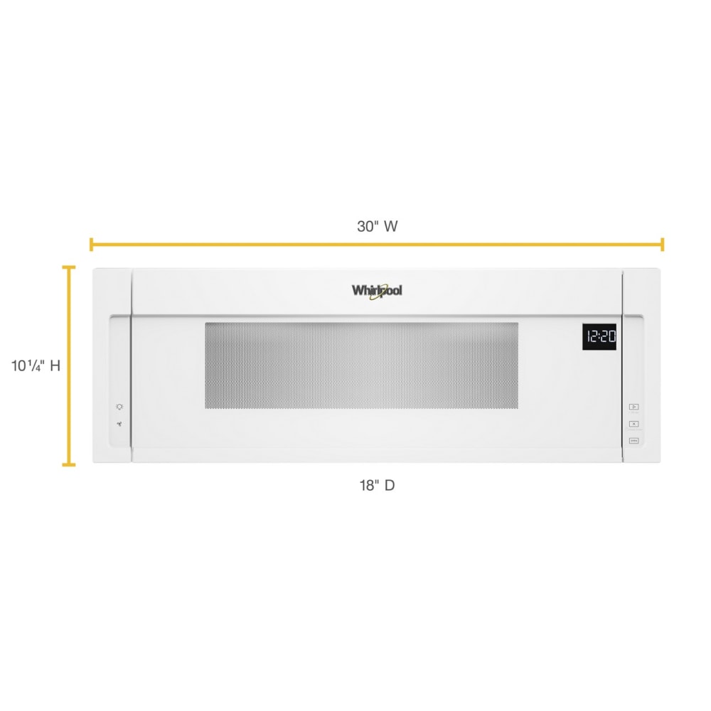Whirlpool WML55011HW Otr-Mwo - View #3
