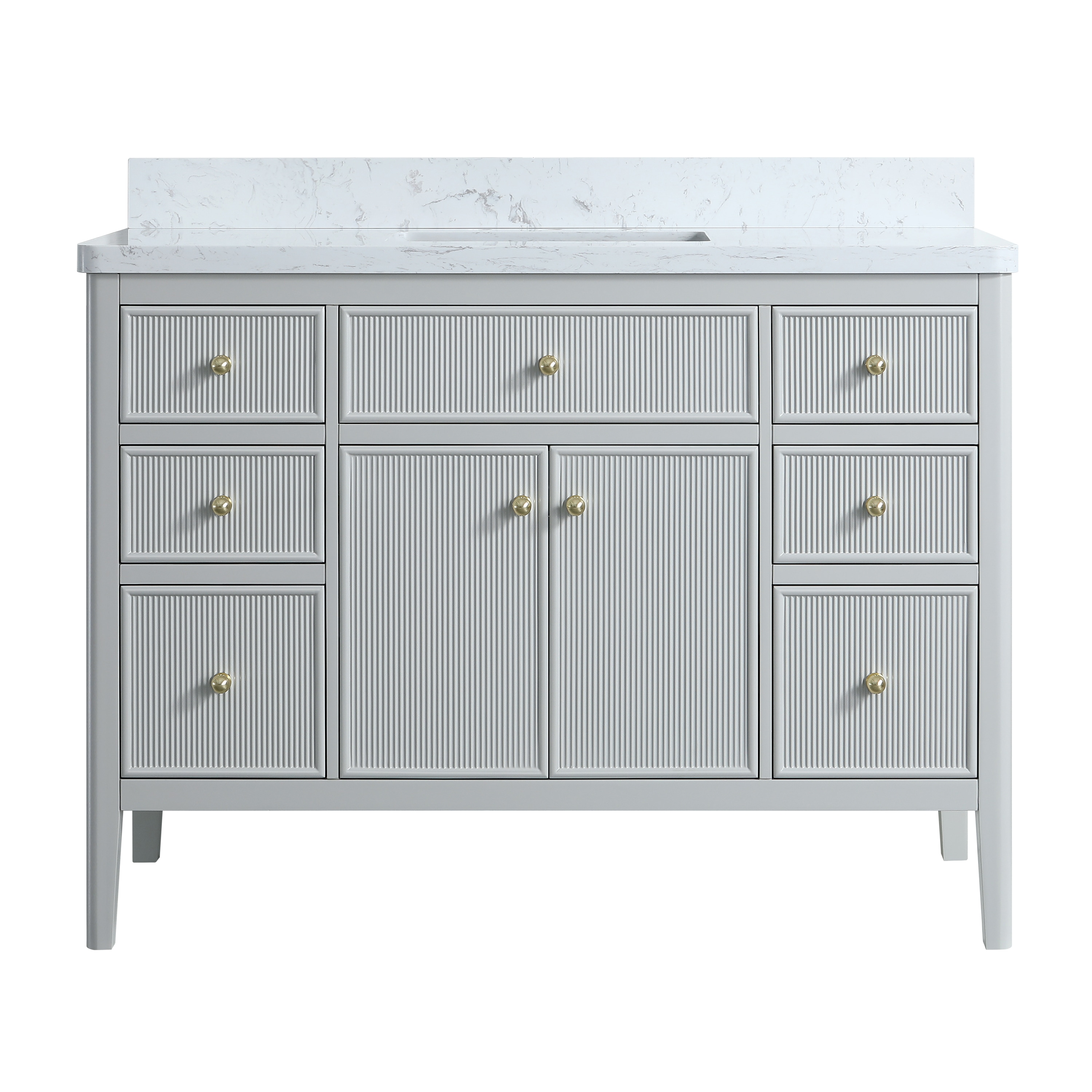 WELLFOR WA-BGF-9648 Bath-Vanity-Combo - View #11