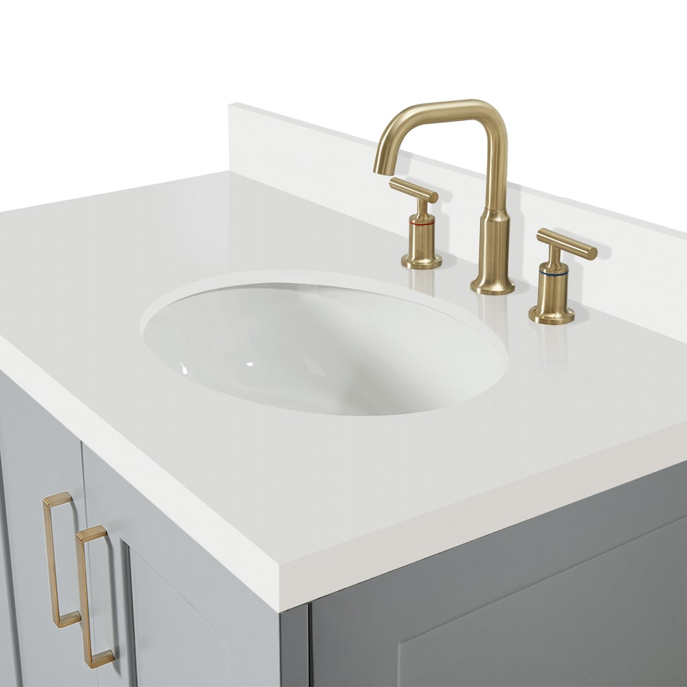 ARIEL Q037SRWQOVOGRY Bath-Vanity-Combo - View #12
