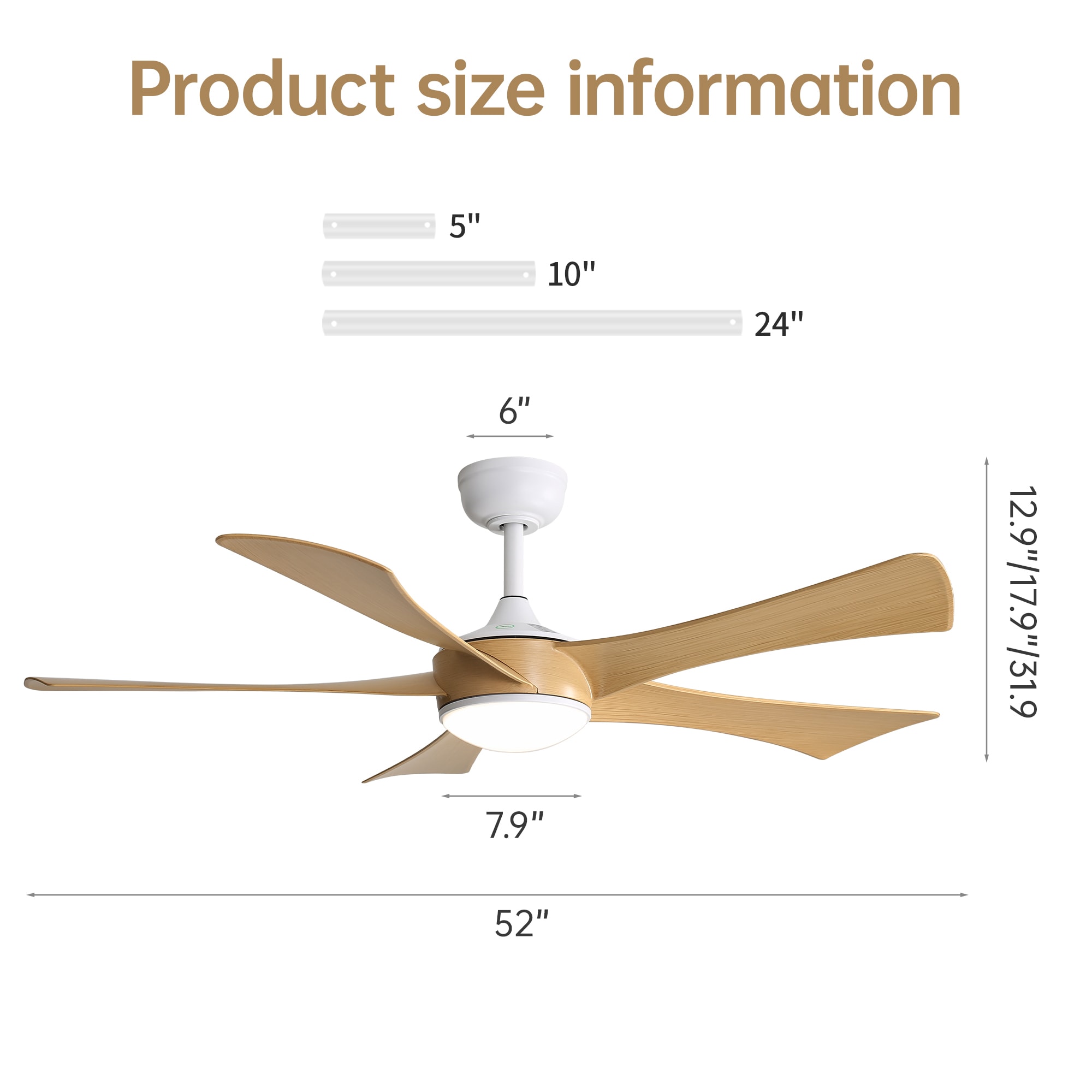 SINOFURN SYB570044BK Ceiling-Fans - View #7