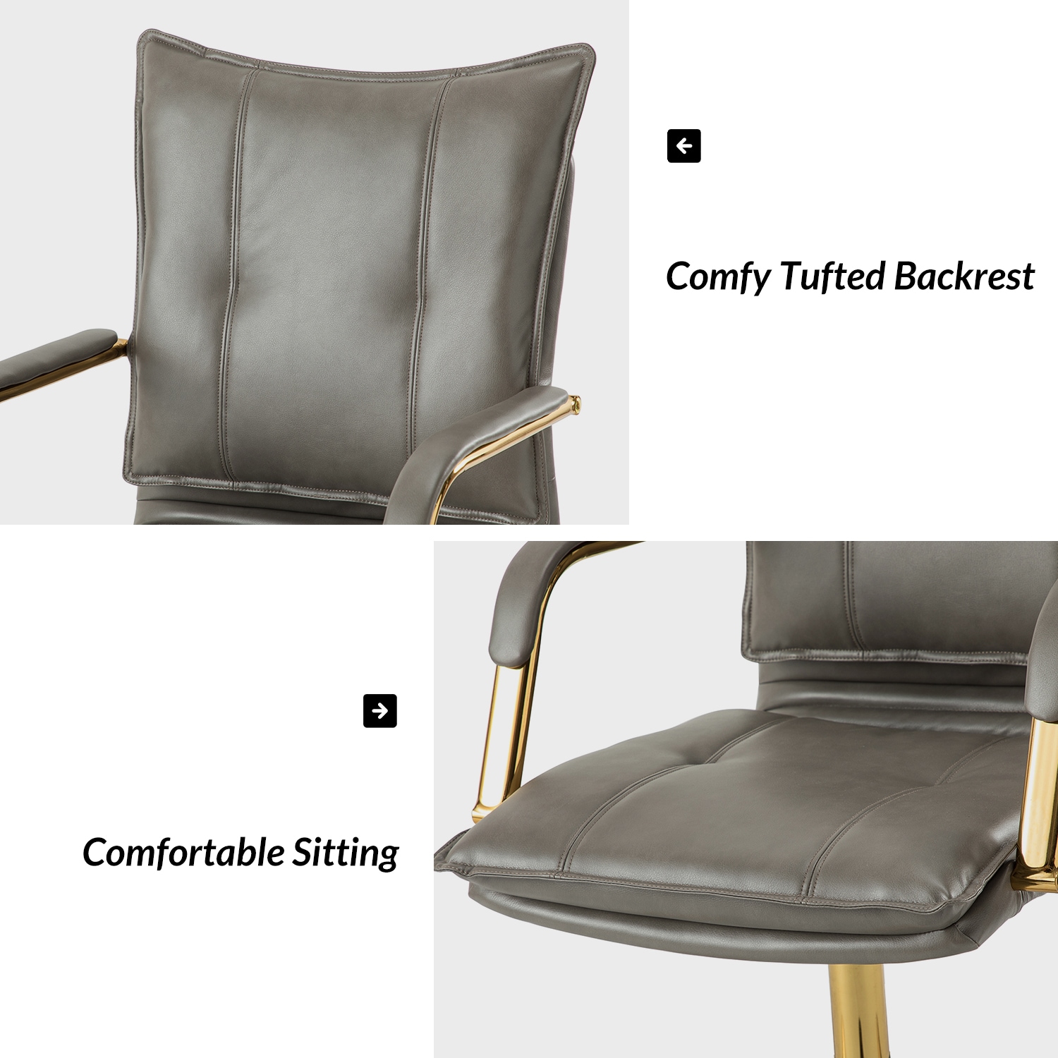 14 Karat Home OFHT0417-GREY Office-Chairs - View #7