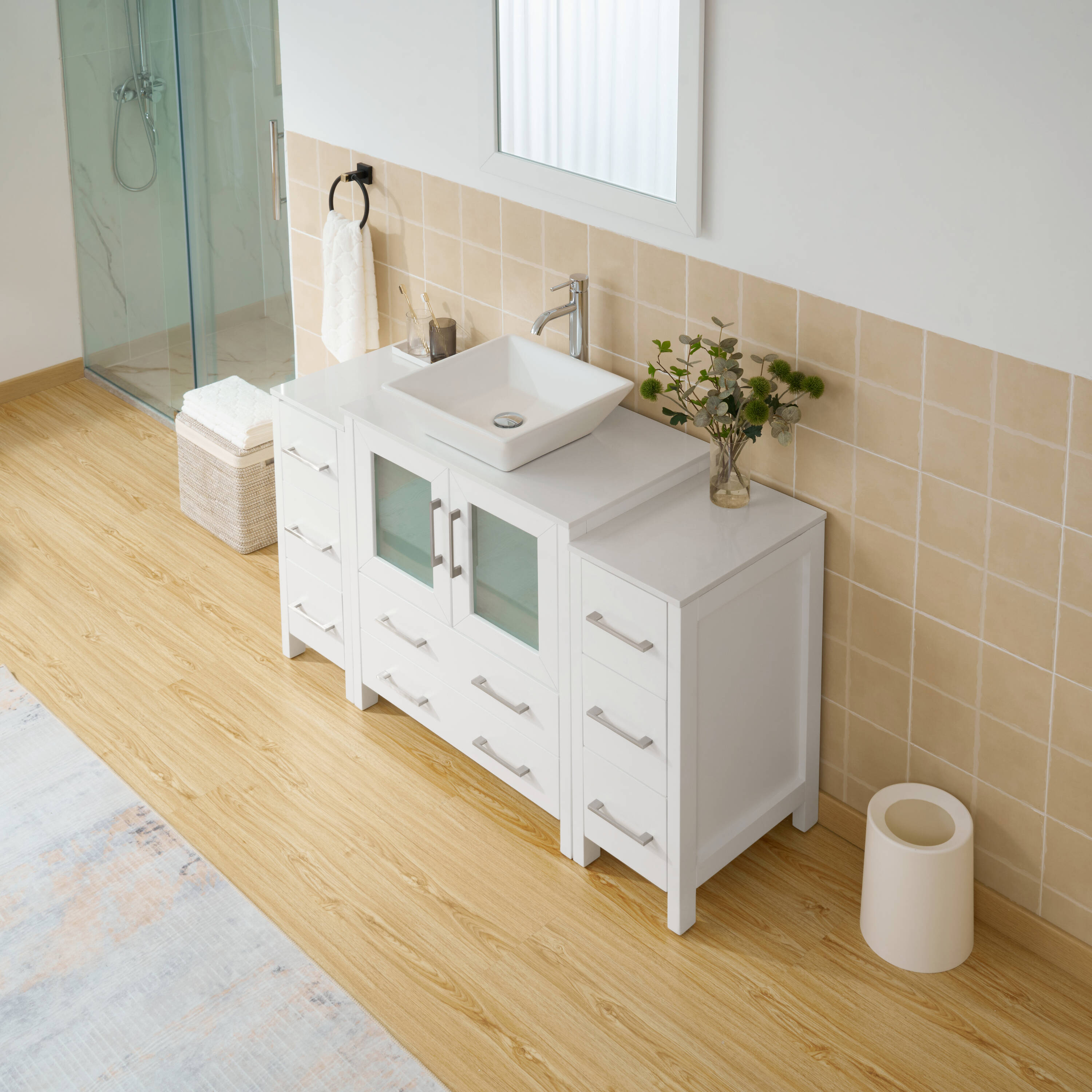 Vanity Art VA3130-54W Bath-Vanity-Combo - View #9