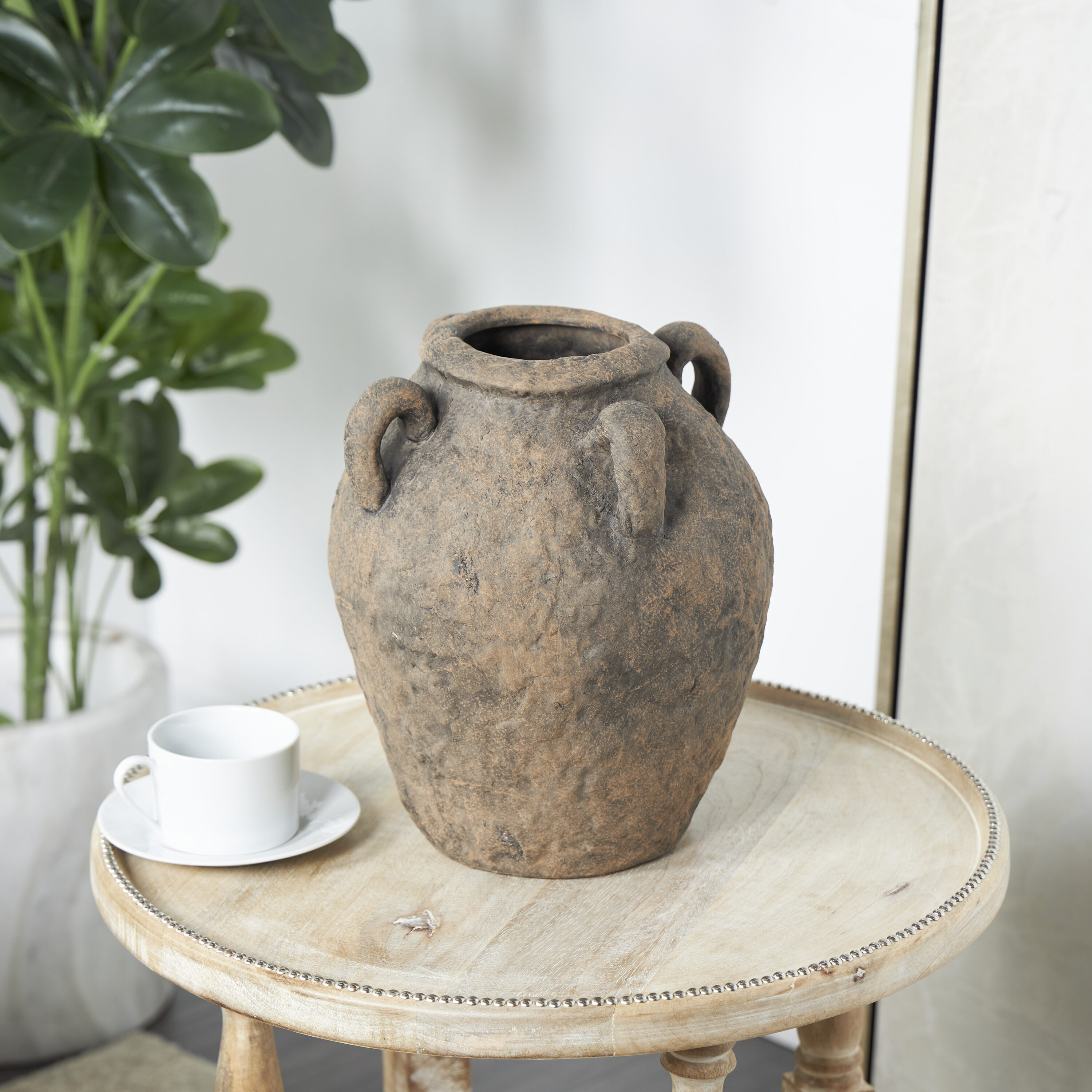 Grayson Lane 821299 Brown Stone Rustic Vase