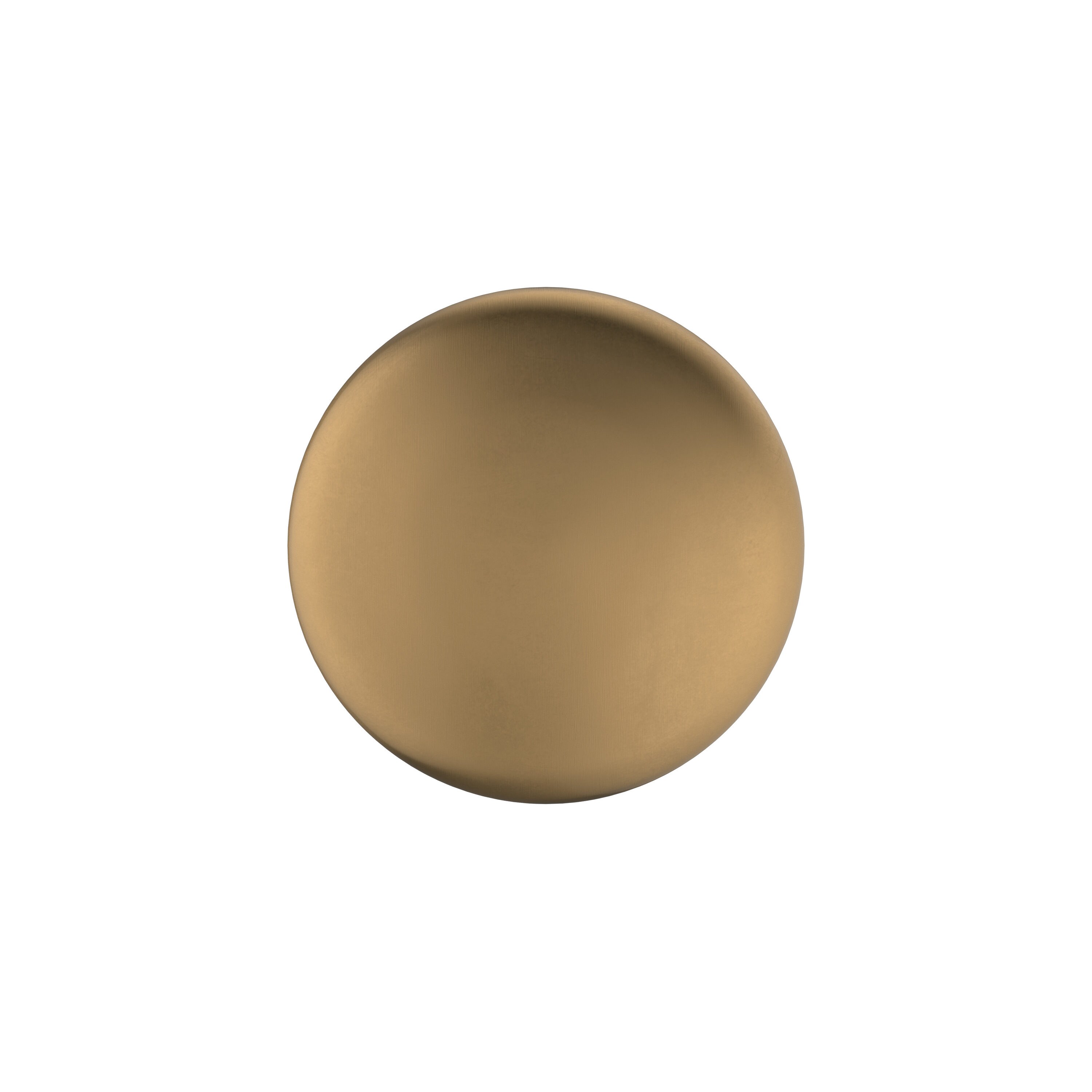 Champagne Bronze Round Cabinet Knob with Mounting Hardware
