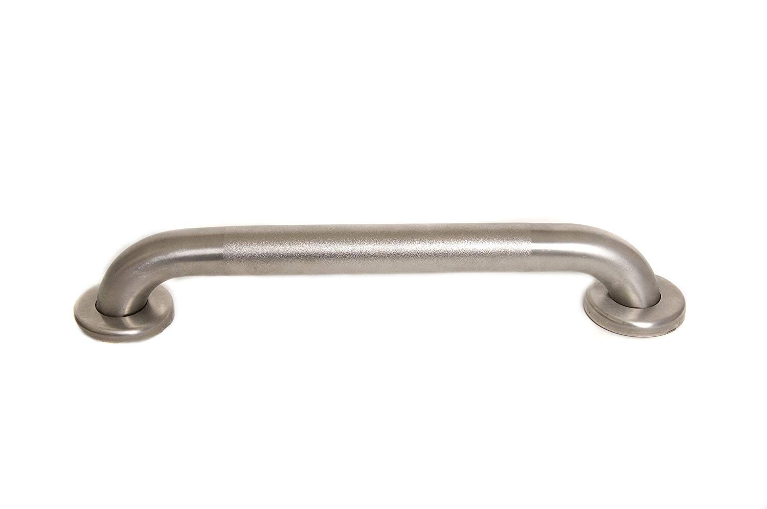 CSI Bathware BAR-SB36-TW-150-PN Straight Bar 36-in Satin Peened Wall Mount ADA Compliant Grab Bar (500-lb Weight Capacity)
