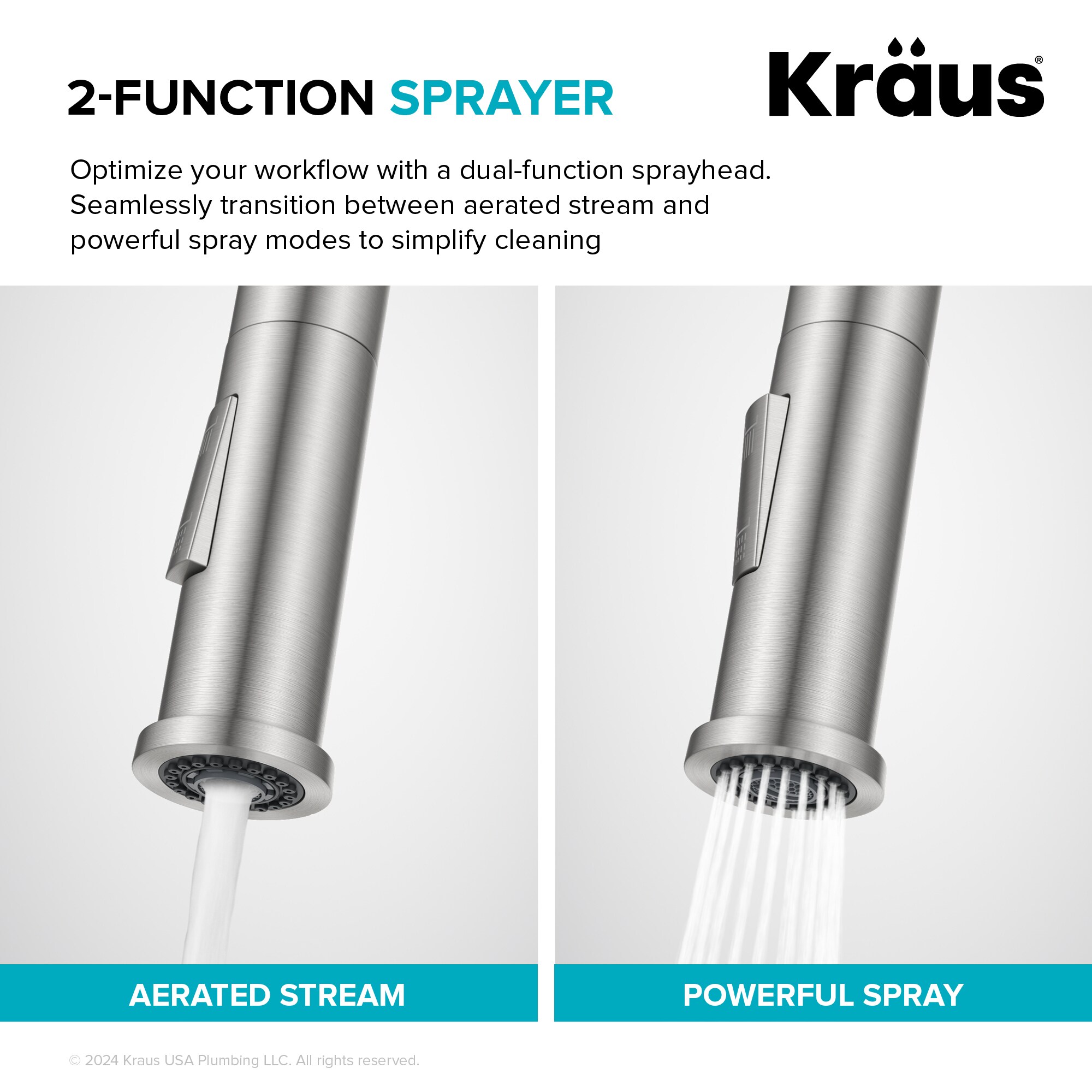 Kraus KPF-2840SFS Kitchen-Faucets - View #10