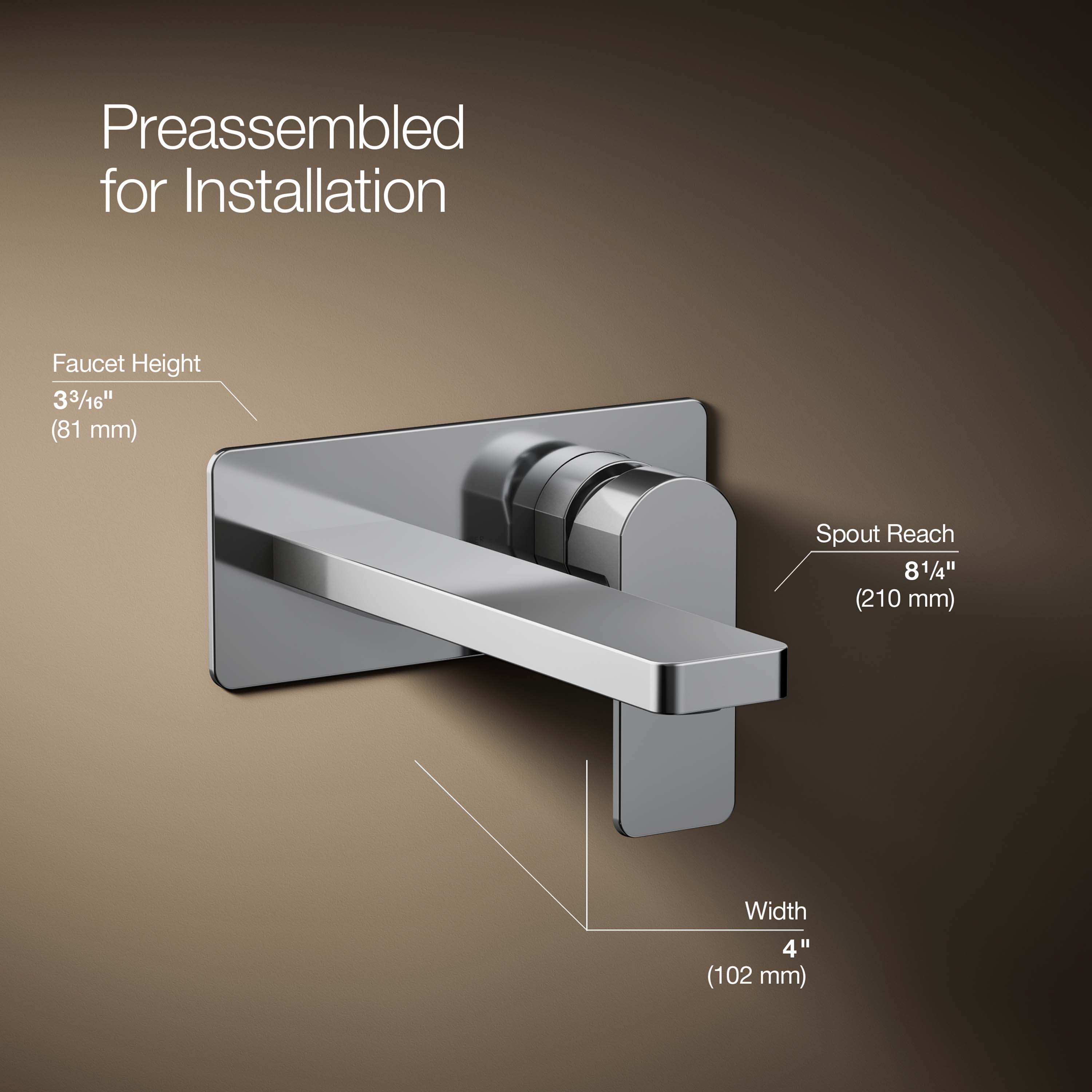 KOHLER K-22567-4-CP Lavatory-Faucets - View #4