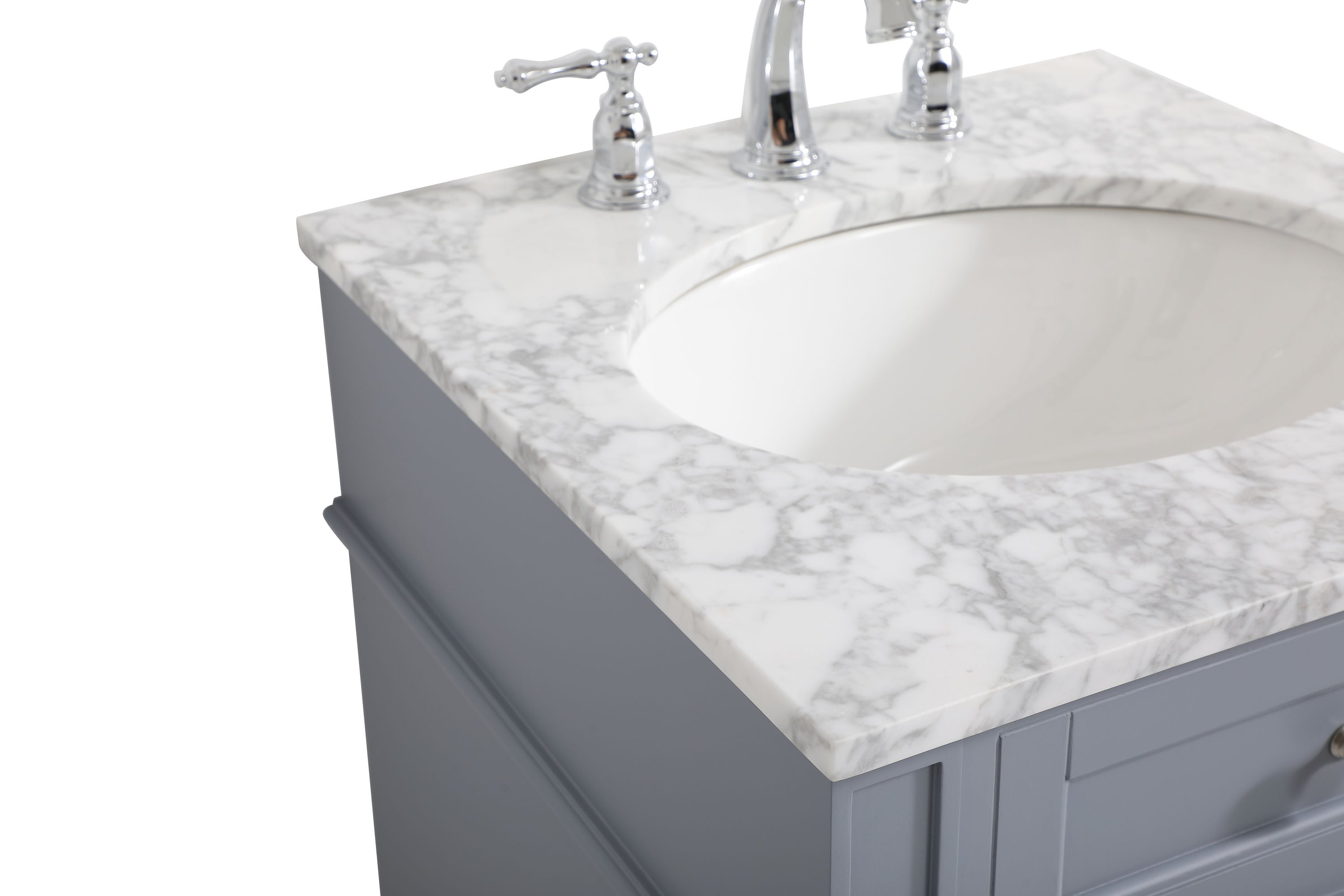 Elegant Decor HF37563GR Bath-Vanity-Combo - View #12