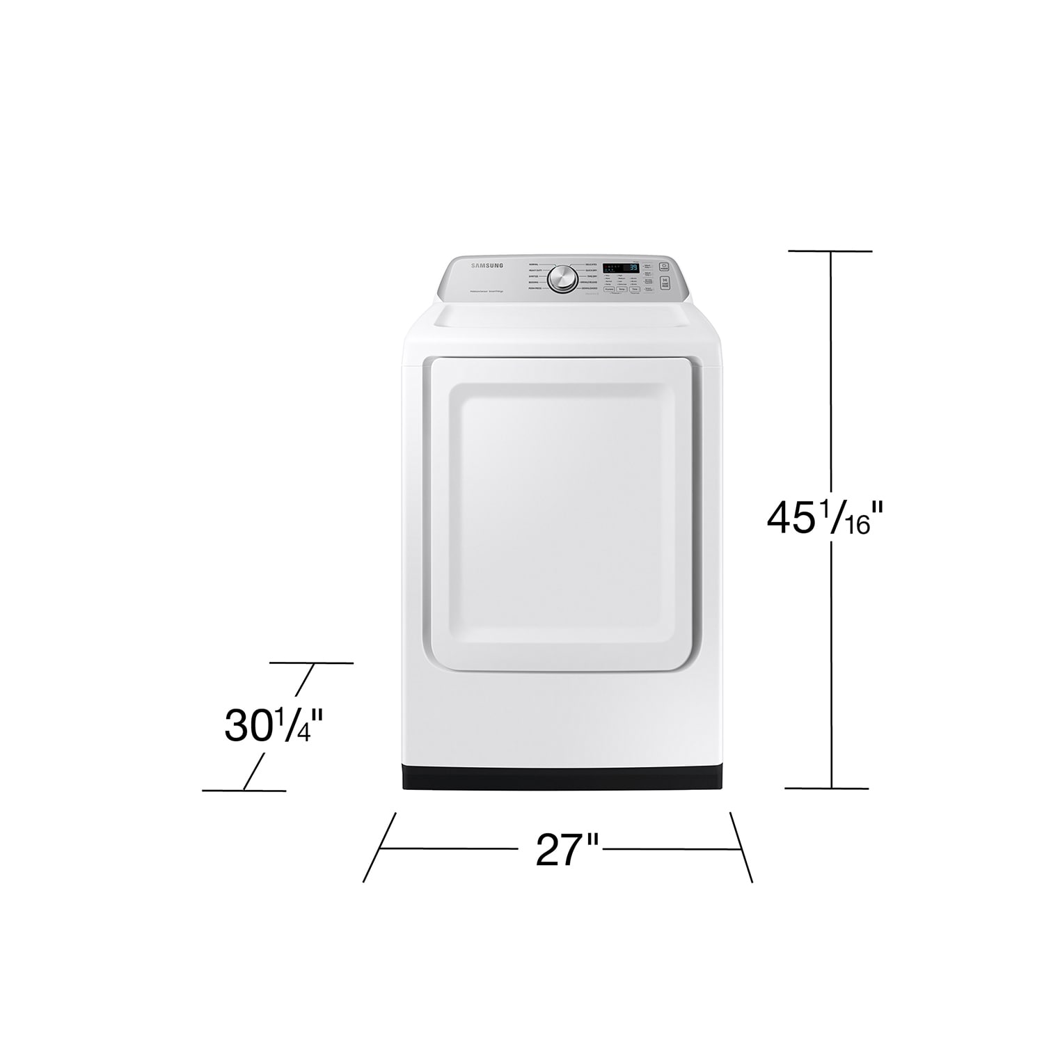 Samsung DVE47CG3500W Elec-Dry - View #11