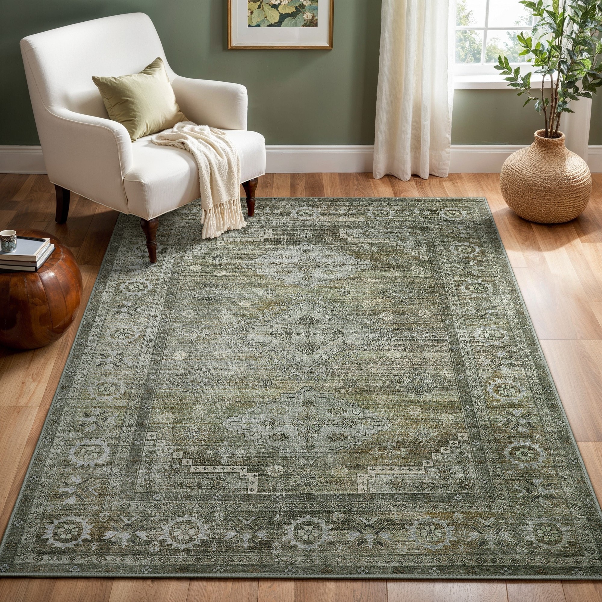 BAVNI DT1023-SAGE-5X7 rugs - View #2