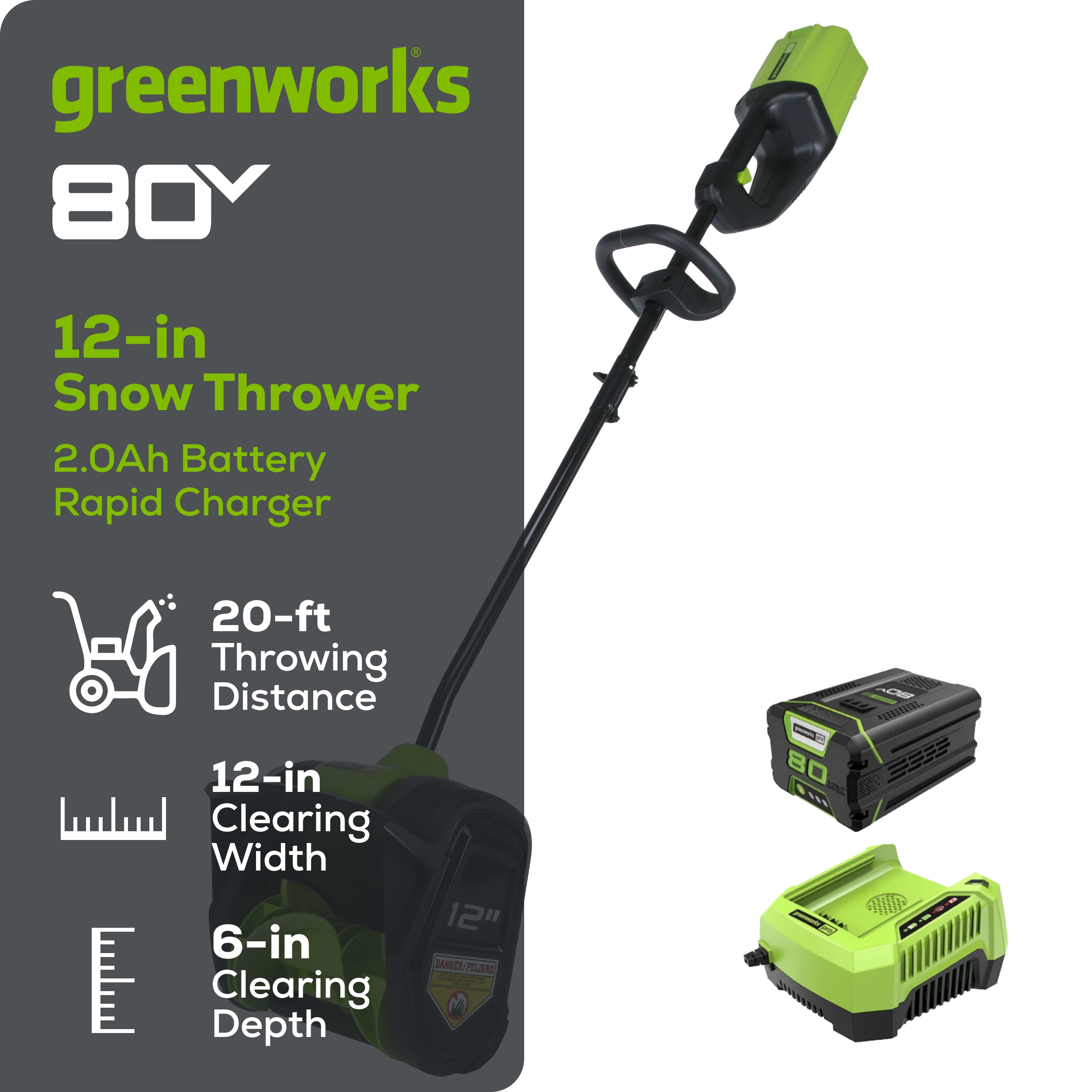 Greenworks Pro SS80L210 m040060 - View #2