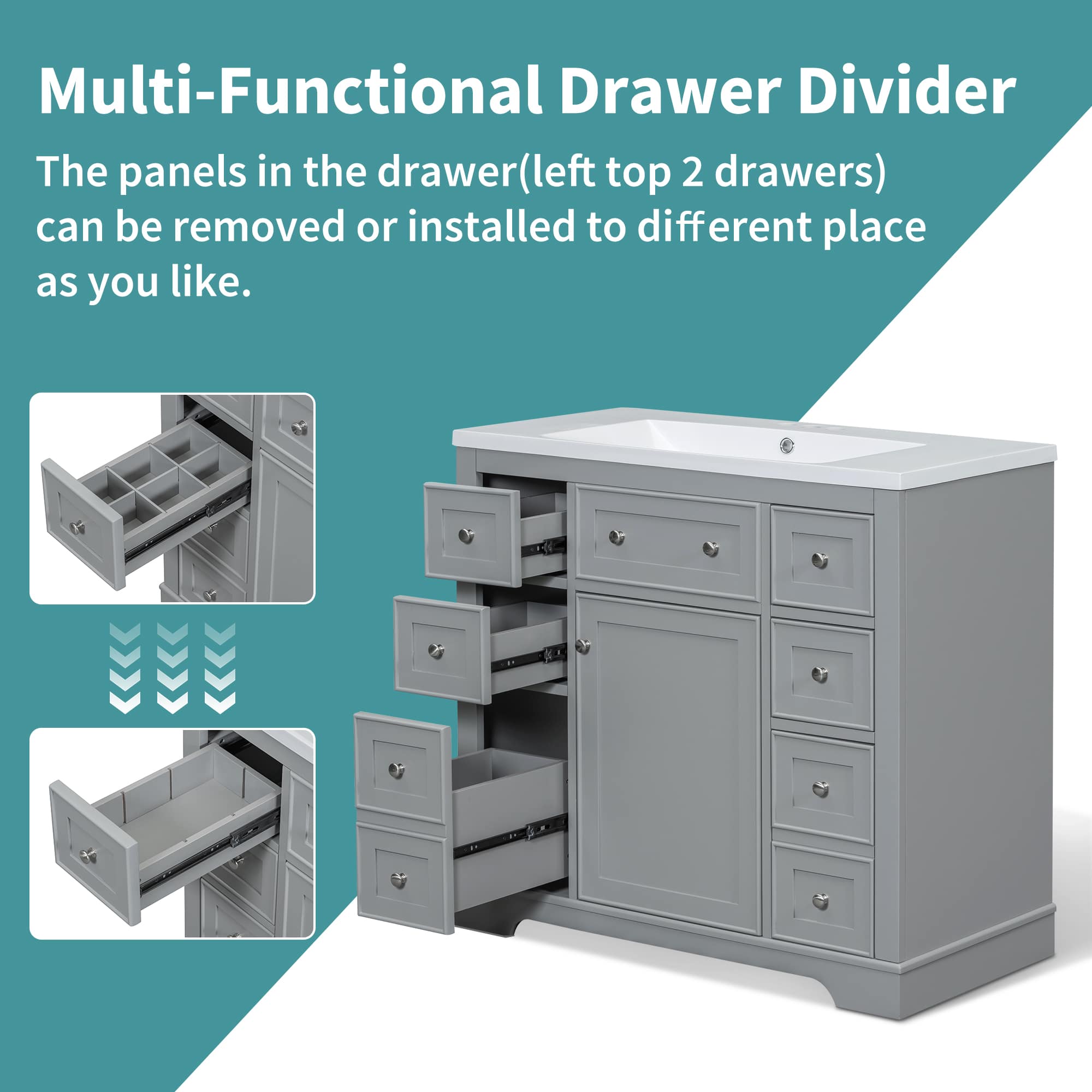 Misty Moon LW0402-404AAE-6 Vanity-Tops - View #4