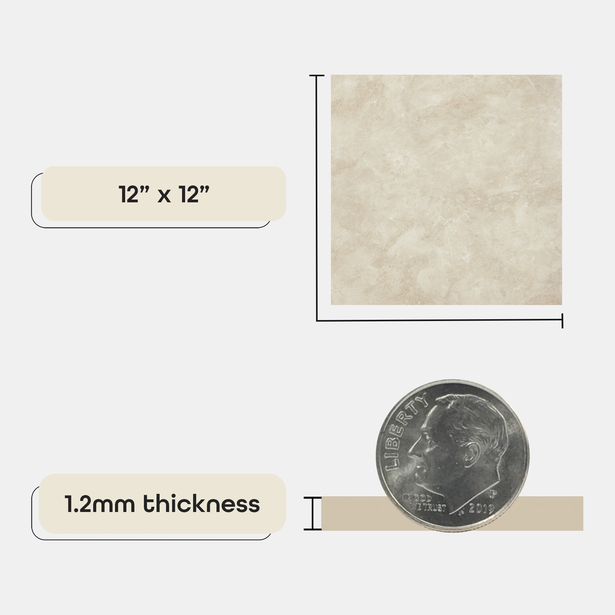 Achim STT1M45045 Vinyl-Tiles - View #7