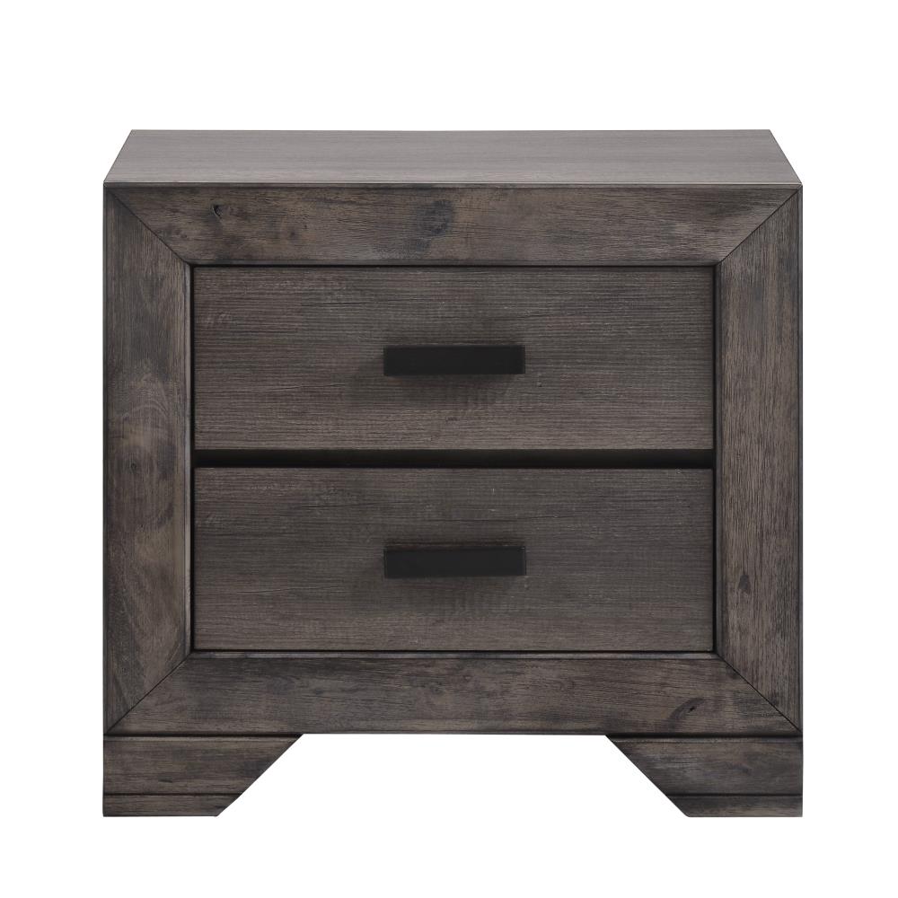 Grayson Dark Brown King Panel 3 Piece Bedroom Set