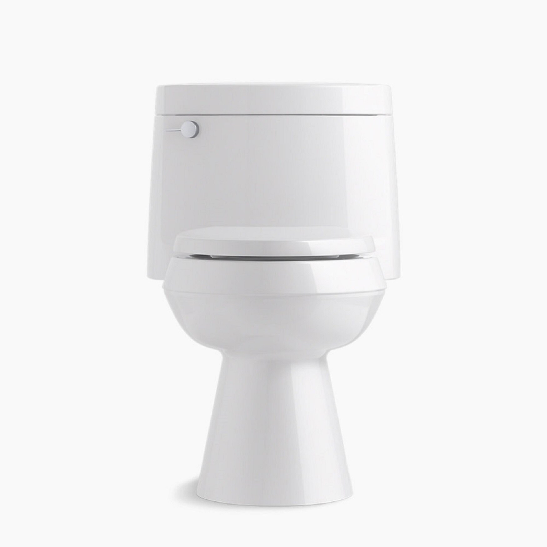 KOHLER Cimarron 12 in. Rough In 1-Piece 1.28 GPF Single Flush Elongated Toilet in Dune Seat Included