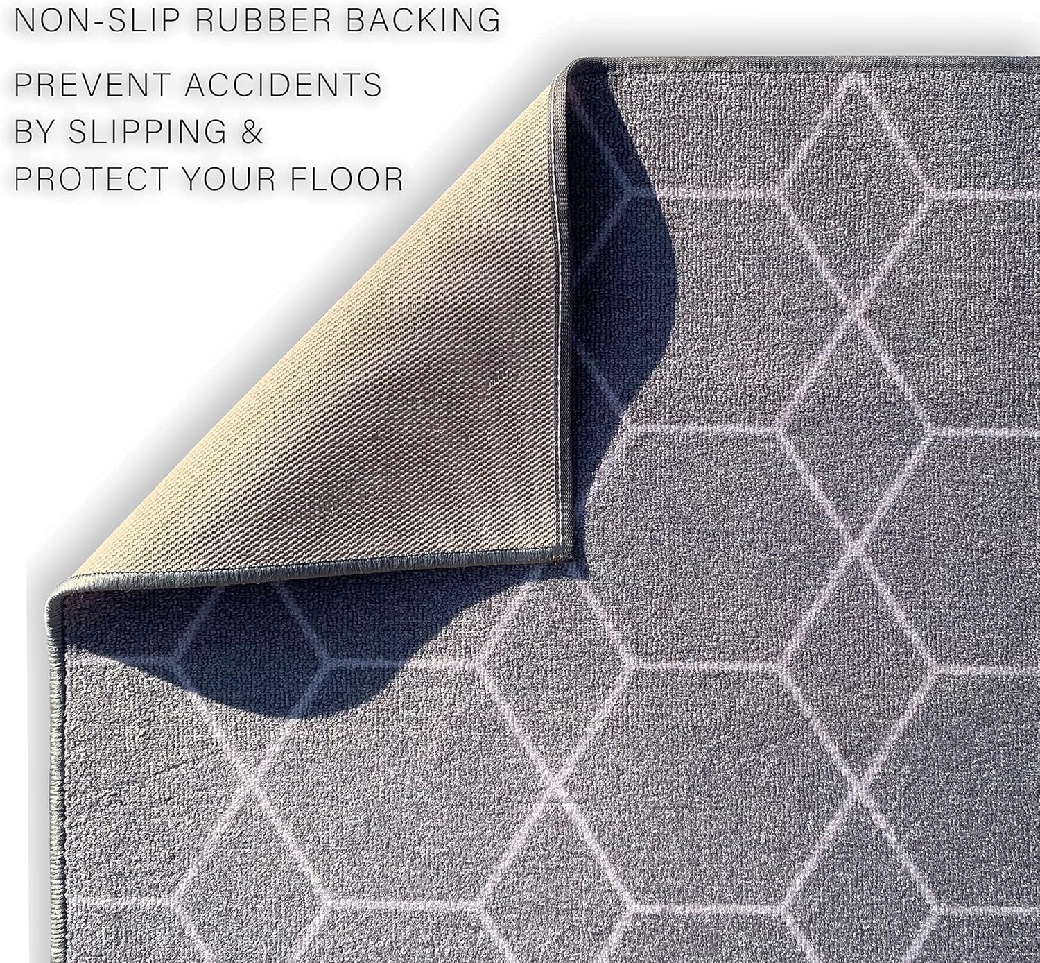 Playa Rug HEXGRAY-31X26 rugs - View #5