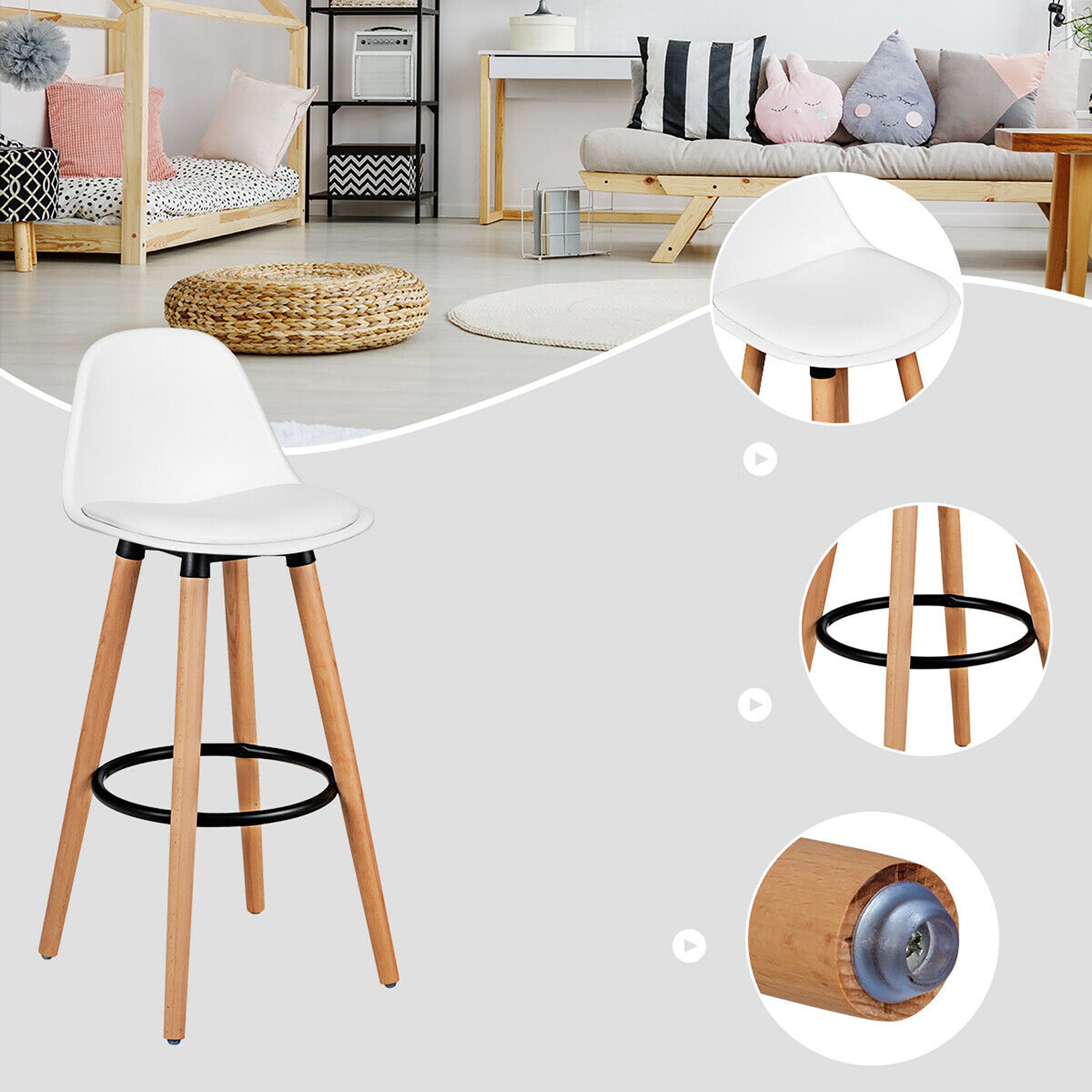 Goplus LWS00353 stools - View #2