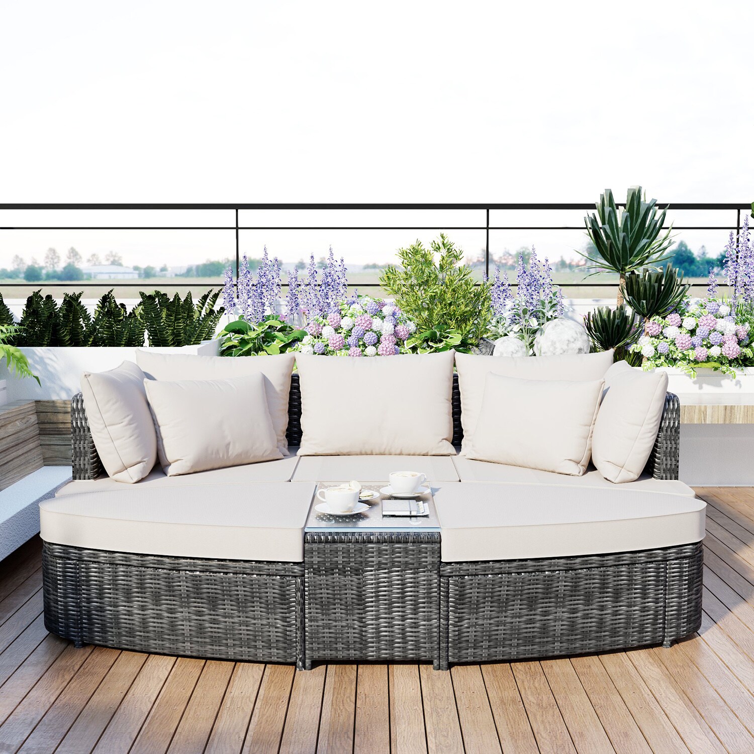 SINOFURN SYA010480BG Patio-Sofas-Daybeds - View #8