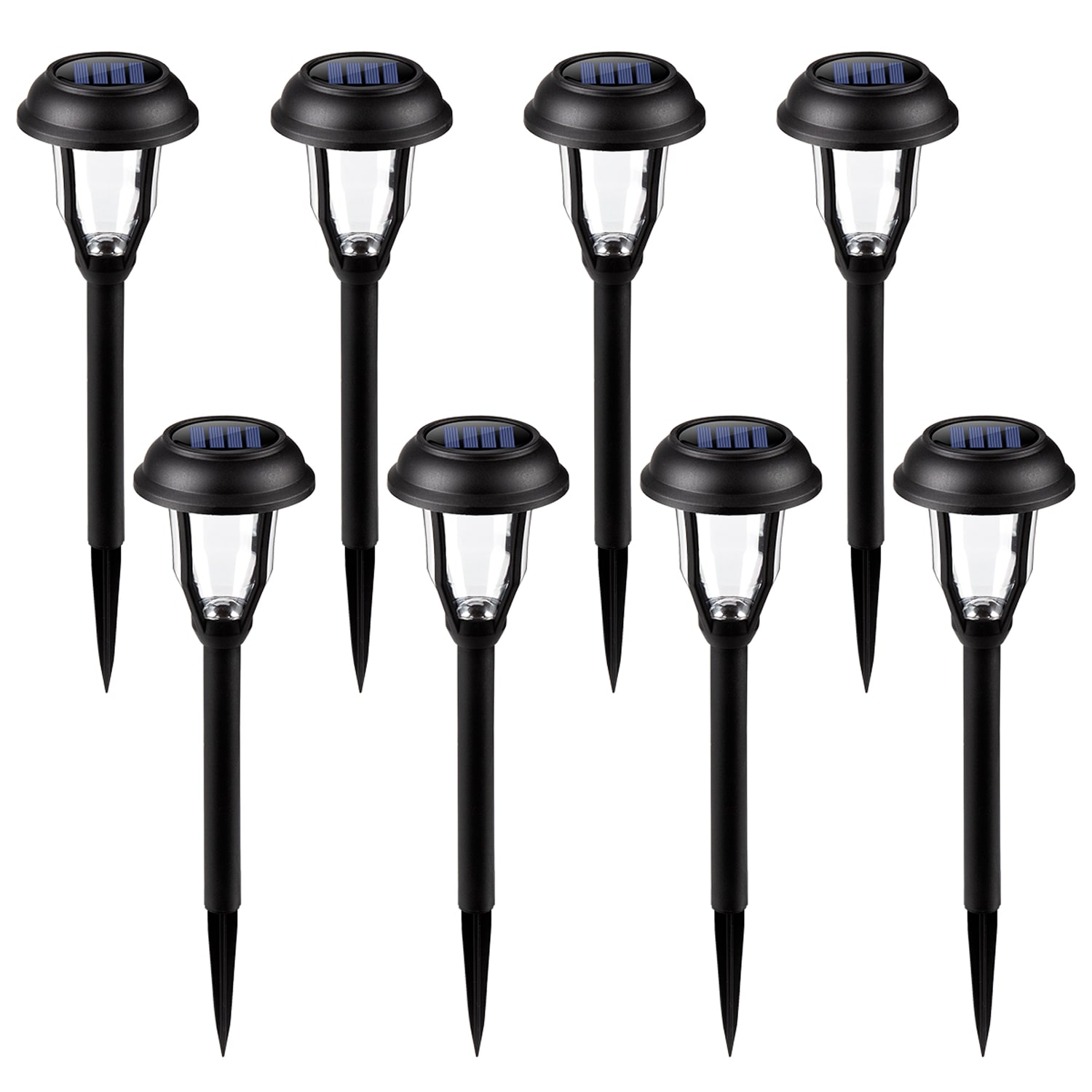 gigalumi Black Low Voltage Solar Powered Integrated LED Pathway Light Pack  & Reviews