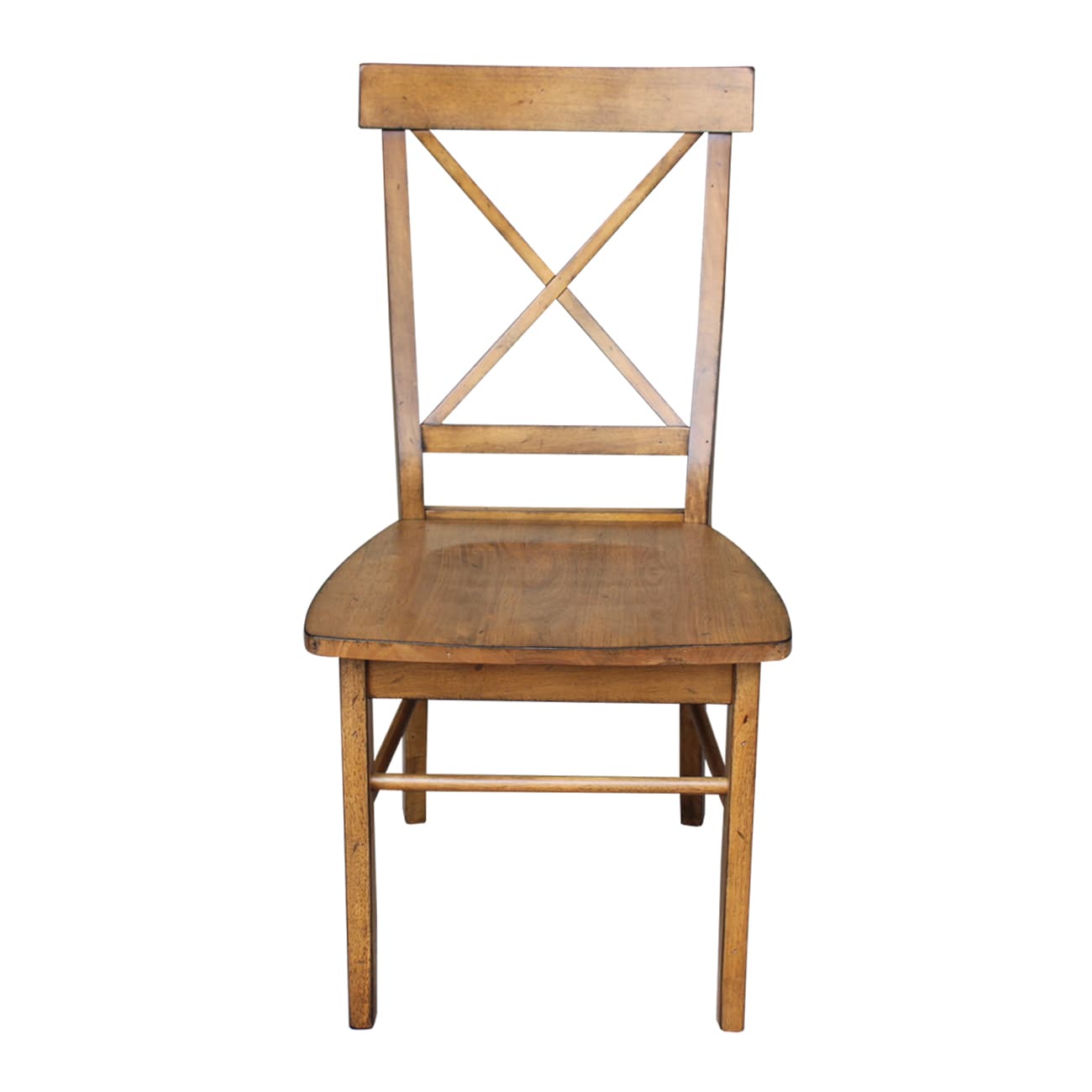 International Concepts Set Of 2 Traditional Side Chair (wood Frame) In 