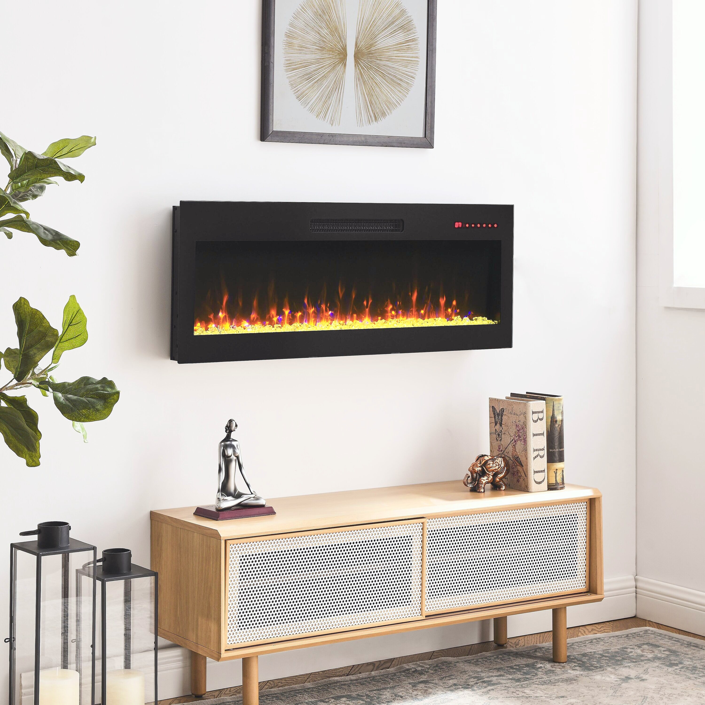 Kahomvis CEM-QP1092-638 Electric-Fireplaces - View #2