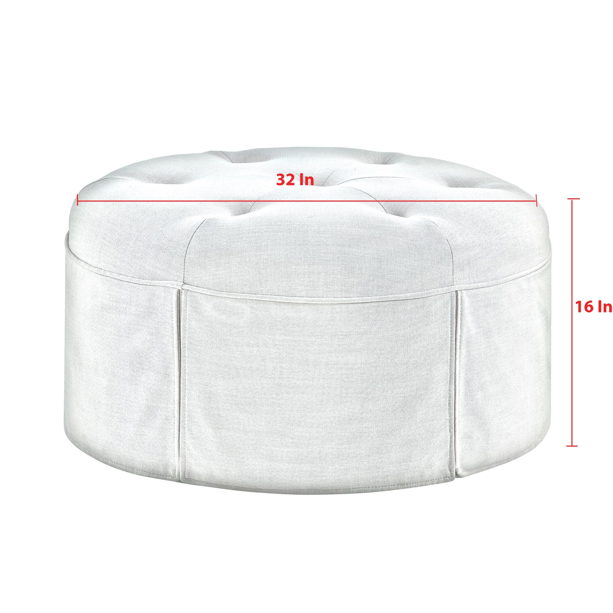 Rustic Manor SCO232-03WE-LS Indoor-Ottomans - View #6