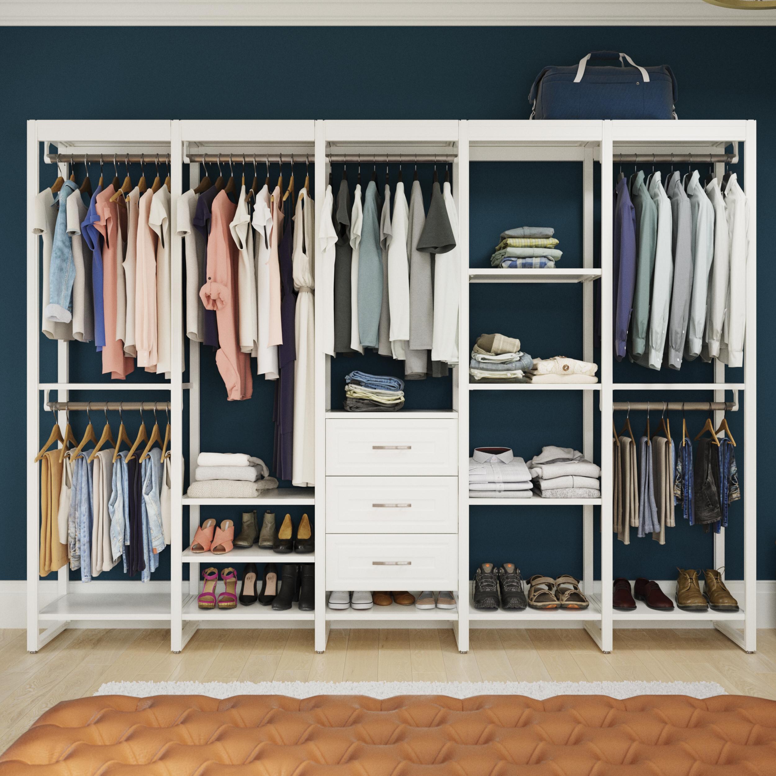 Maximize Your Closet Space by Mixing & Matching Our Closet Systems – Closets  By Liberty