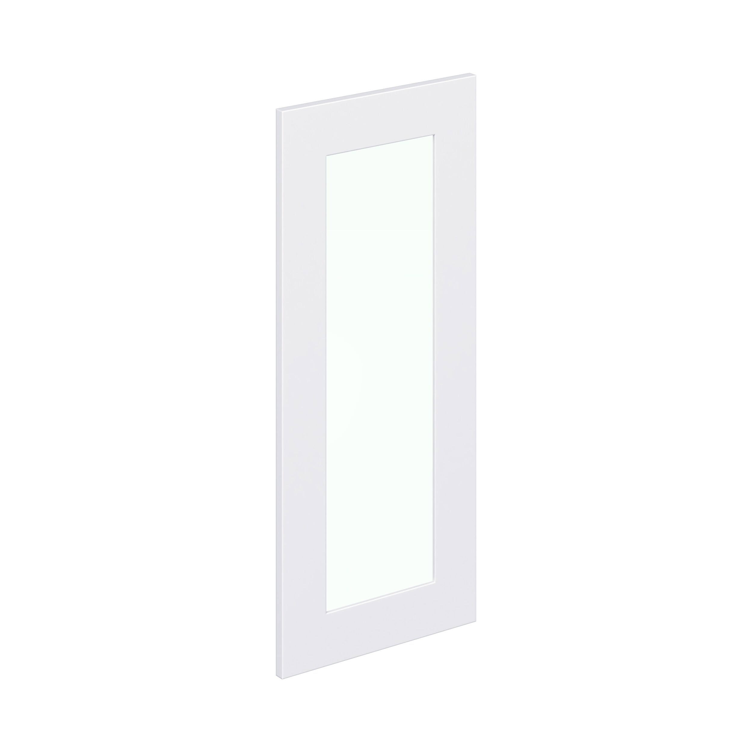 Hugo&Borg DSGDR1535-RM Rosemont 15-in W x 35-in H Glacier White Laminate Wall cabinet door (Fits 15-in wall box )