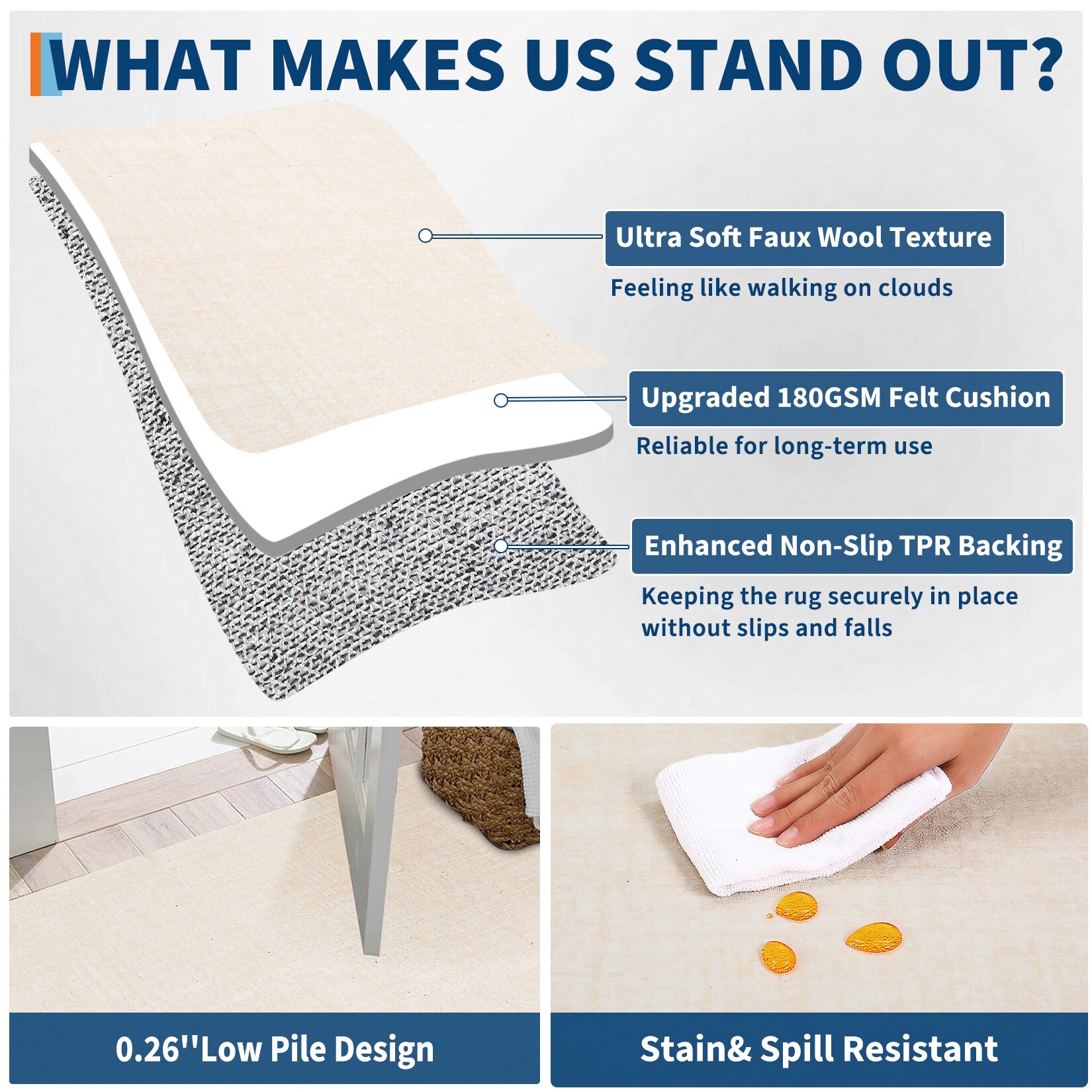 Qeetex SUNNY-PHK-33PDUS5B rugs - View #6