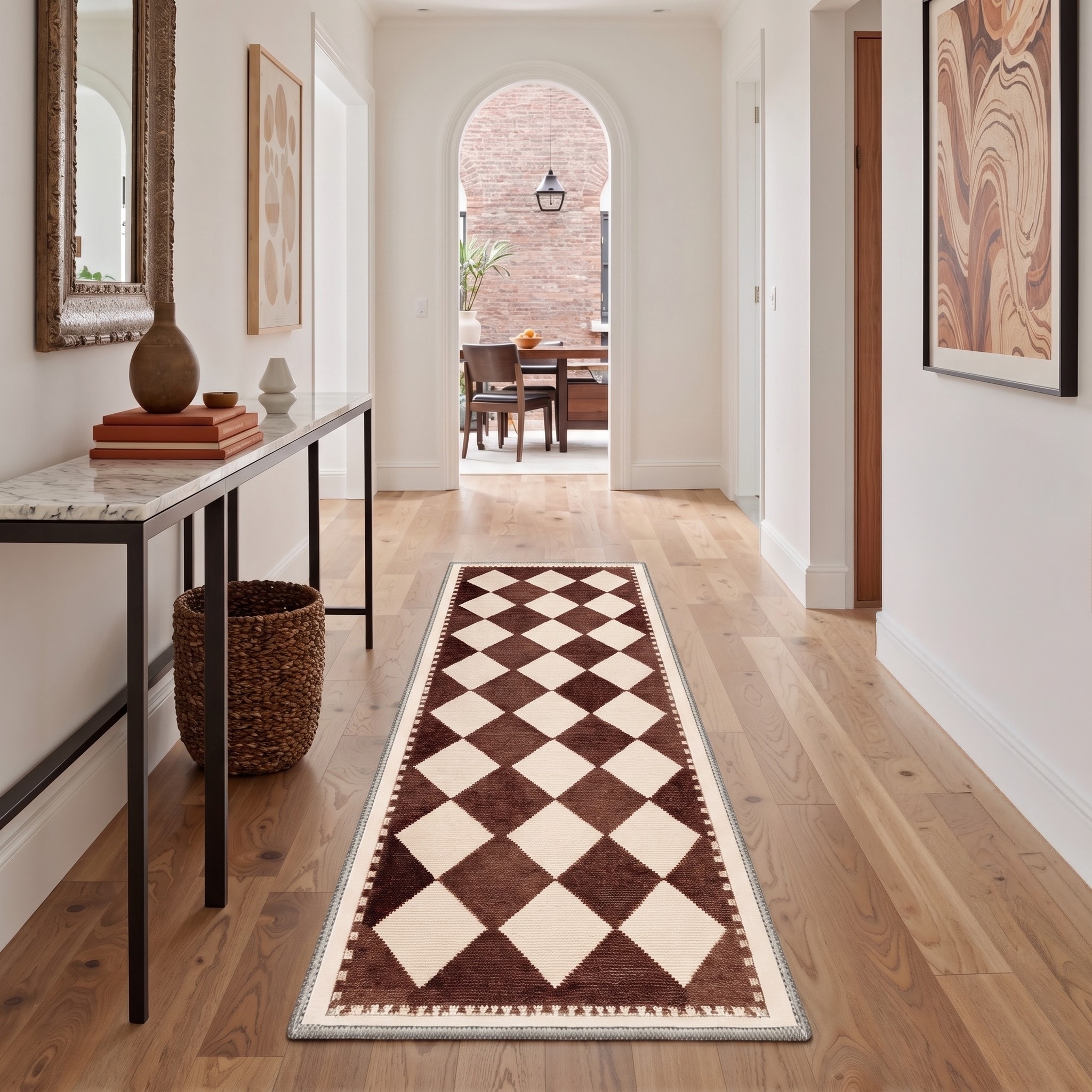 BAVNI ARP1297-OCHREDIA-2X5 rugs - View #2