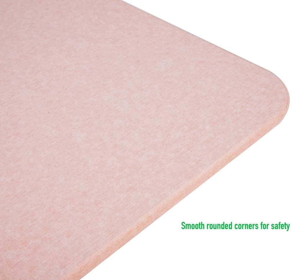 Mind Reader 23.5-in x 15.25-in Grey Foam Bath Mat in the Bathroom Rugs &  Mats department at