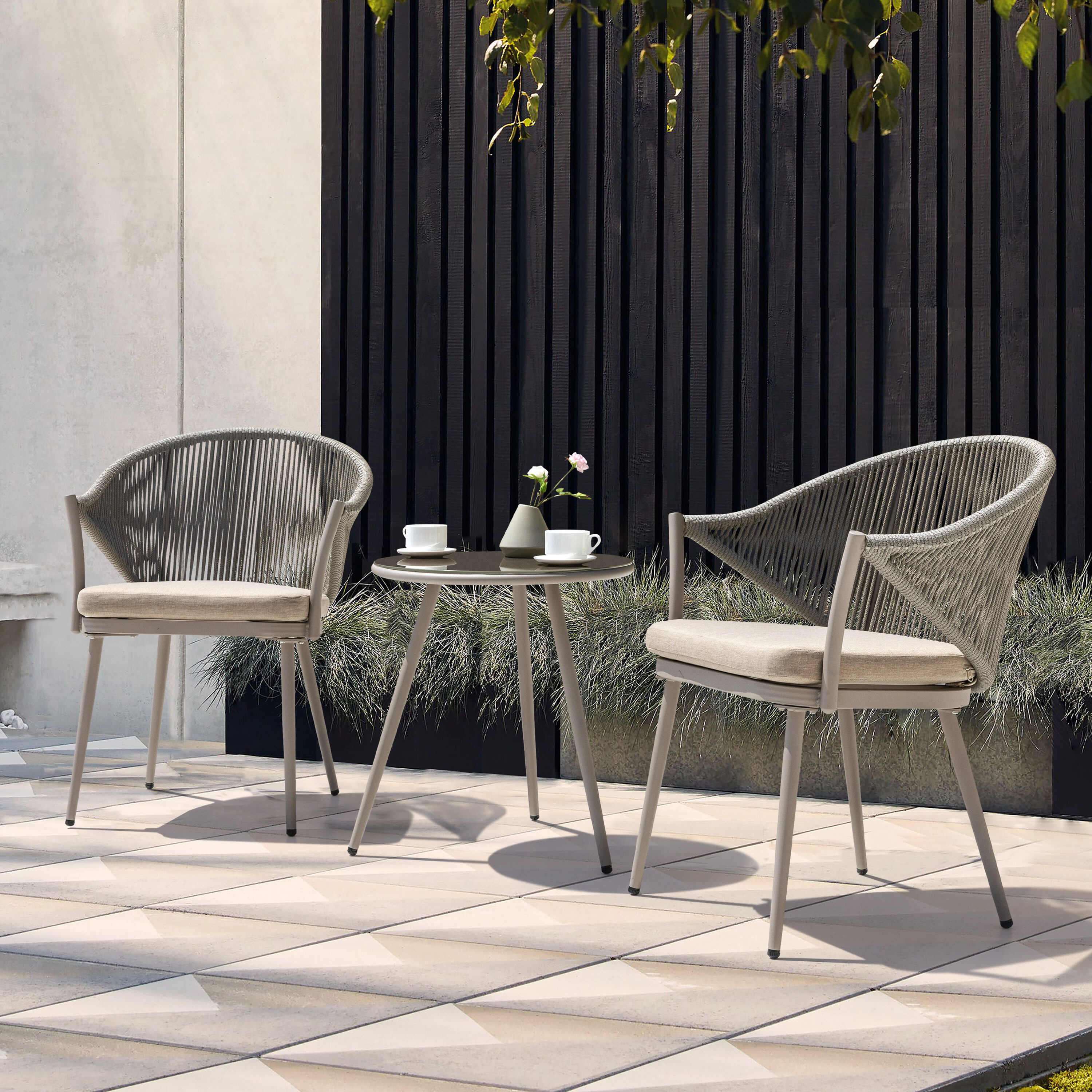 Nuu Garden DW201-BE Patio-Chairs - View #7