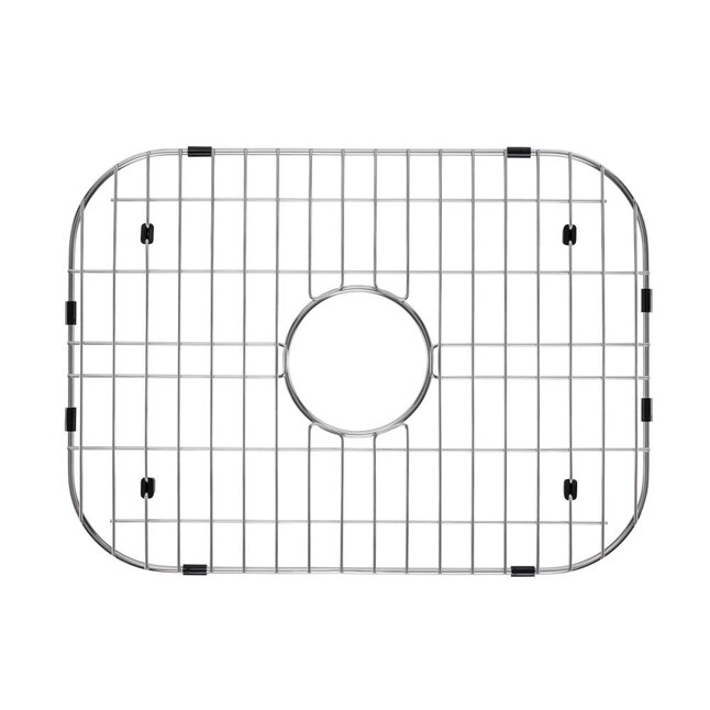 Superior Sinks 18.7-in x 12.99-in Center Drain Stainless Steel Sink Grid in  the Sink Grids & Mats department at Lowes.com
