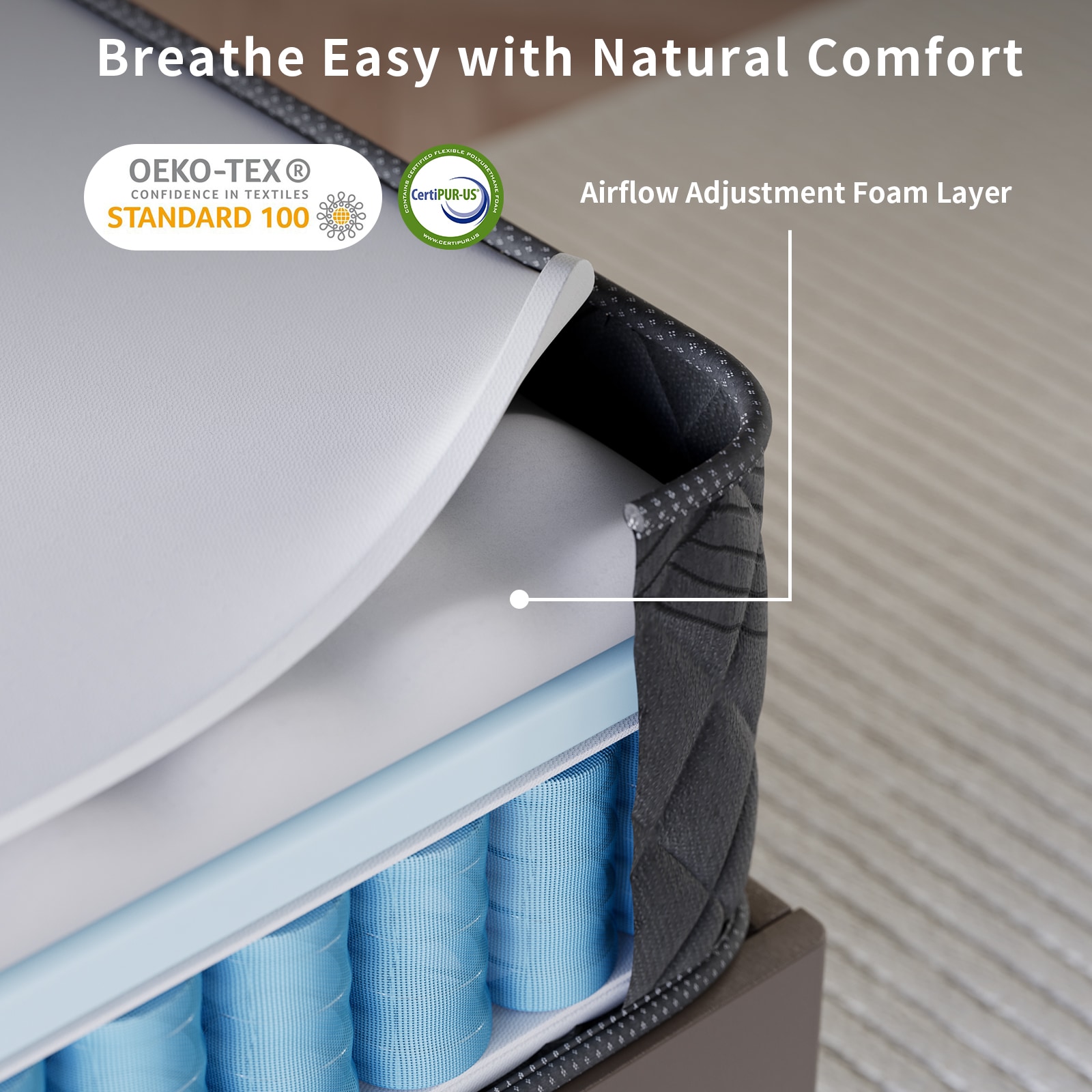 Ifluous LSMH11-10Q Mattresses-Boxsprings - View #3