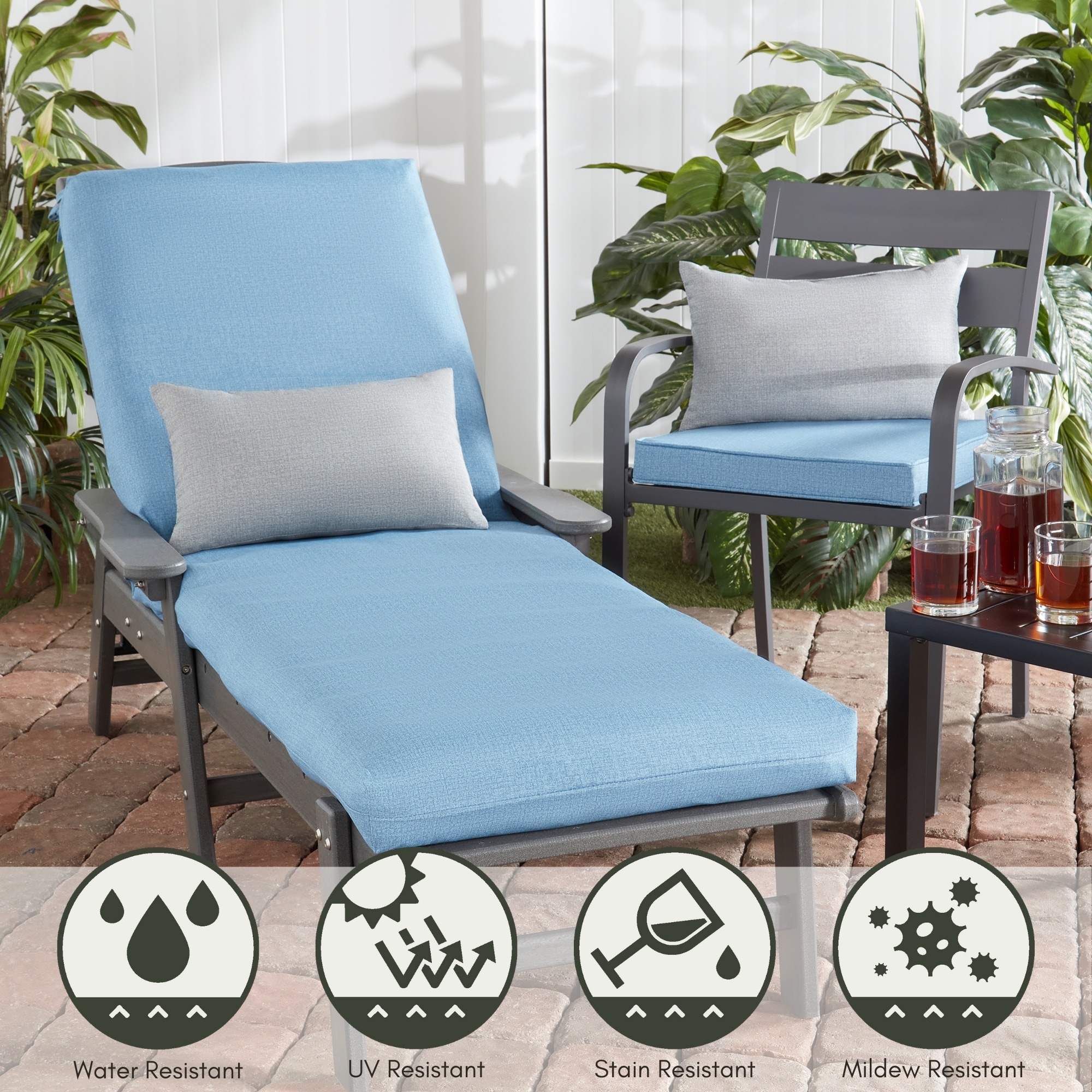 Greendale Home Fashions OC2802-DENIM Patio-Furniture-Cushions - View #6
