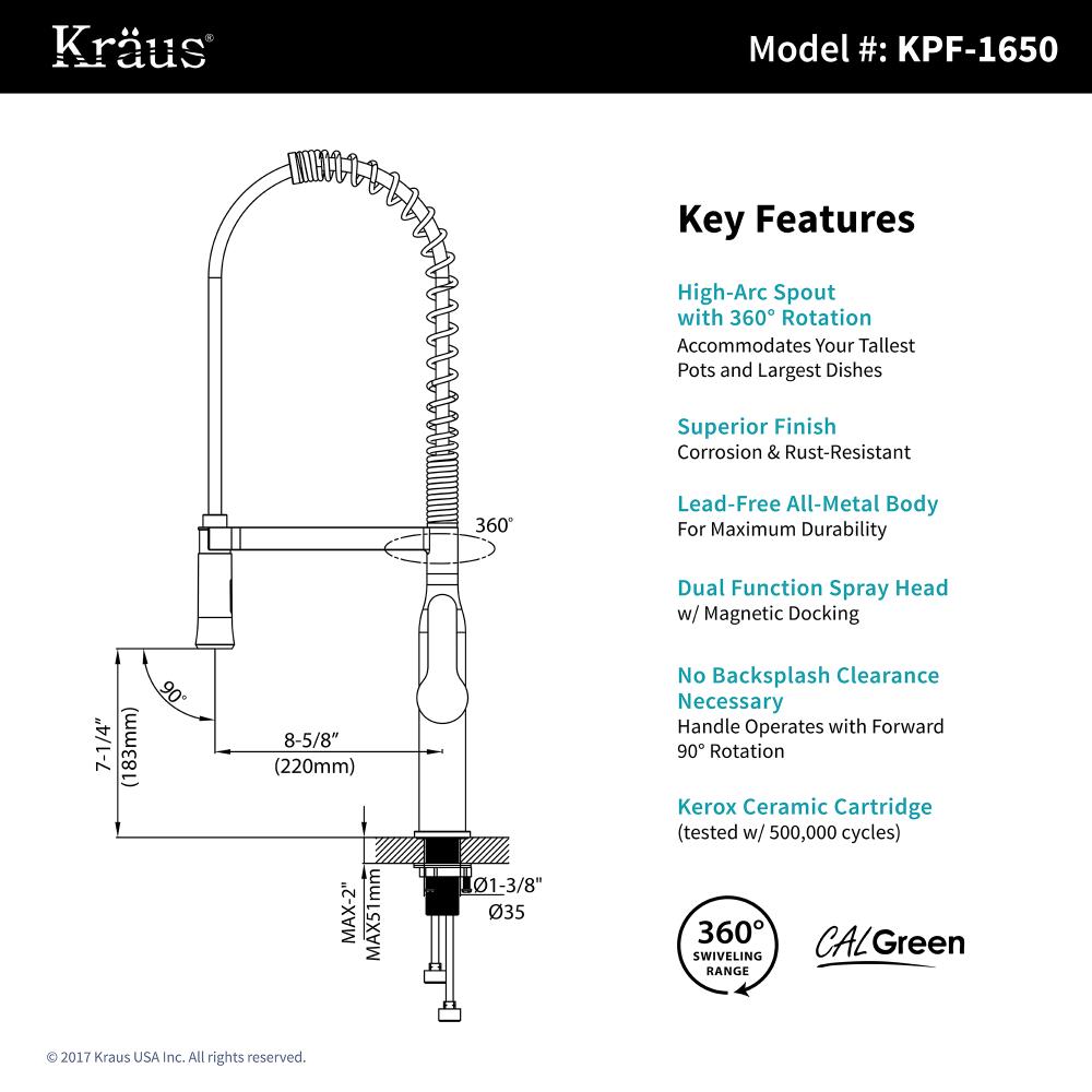 Kraus KHU100-32-1650-41CH Kitchen-Sinks - View #8