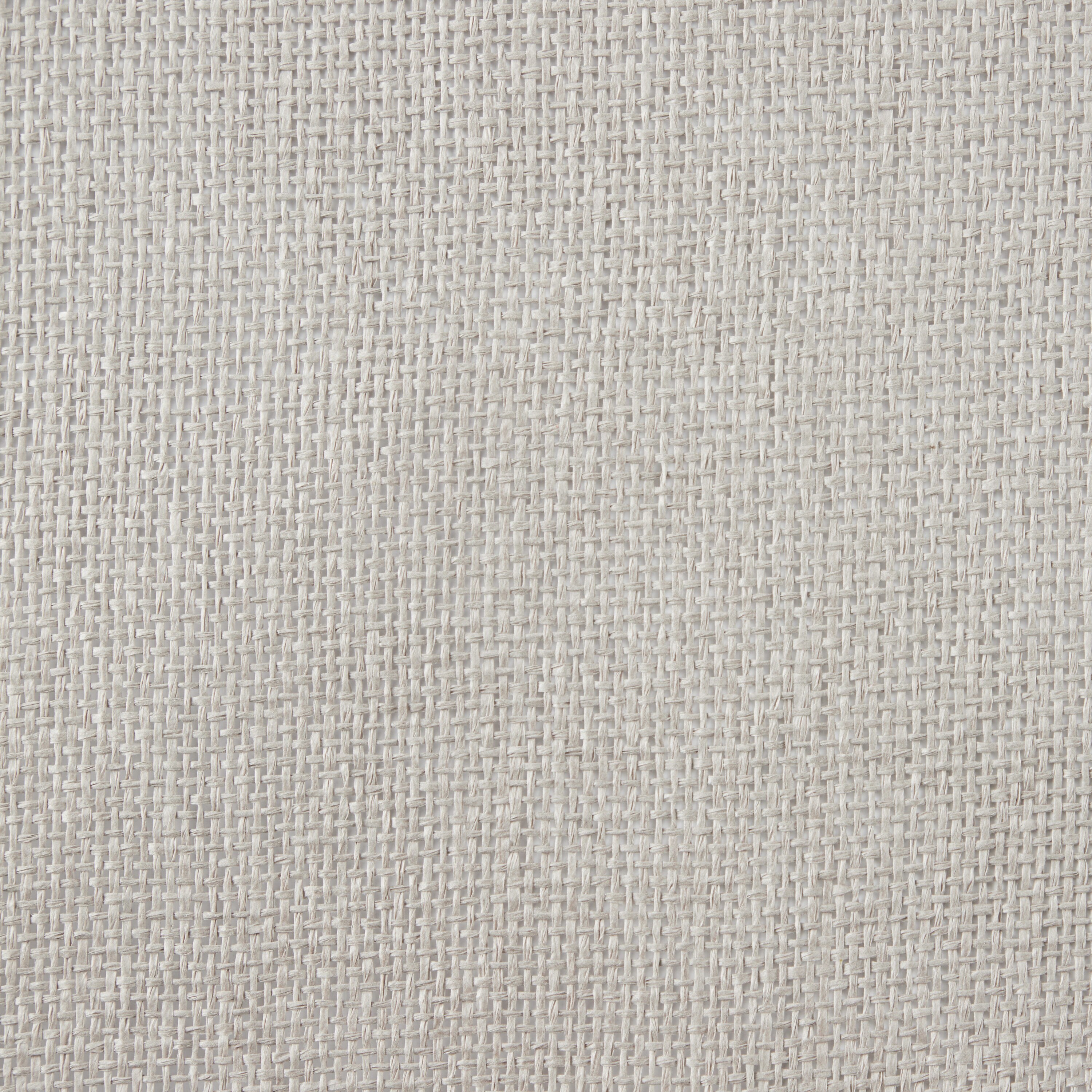 Gray Woven Water Resistant Round Paper Placemats Set of Six