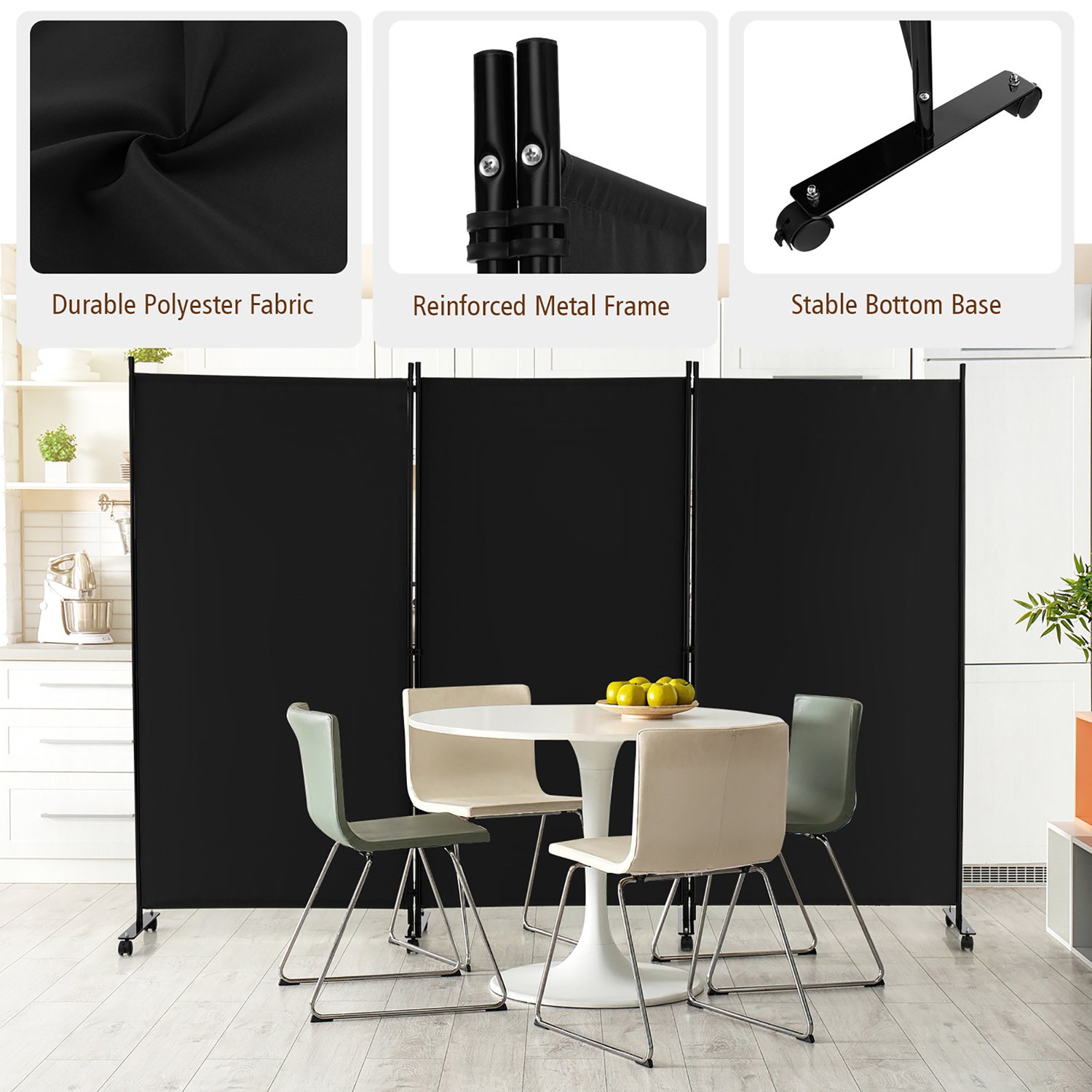 Costway CSHY003410 Indoor-Privacy-Screens - View #6