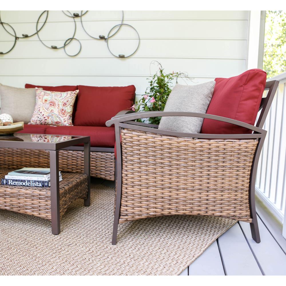 Leisure Made 788546-RED Patio-Conversation-Sets - View #3