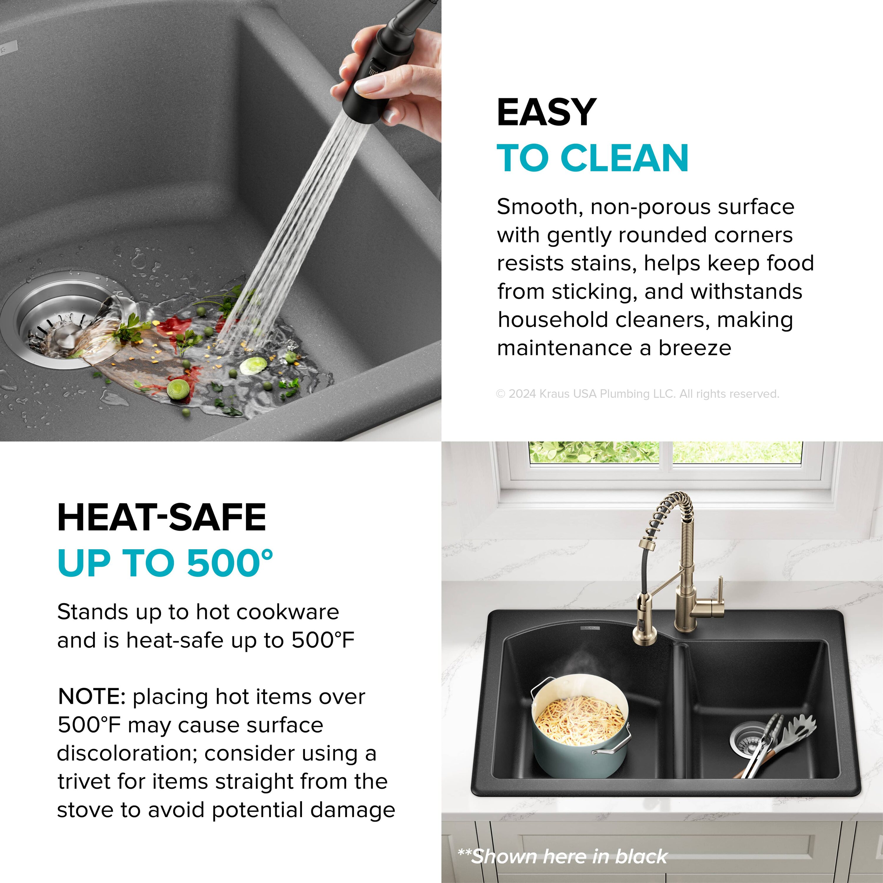Kraus KGD-50GREY Kitchen-Sinks - View #9