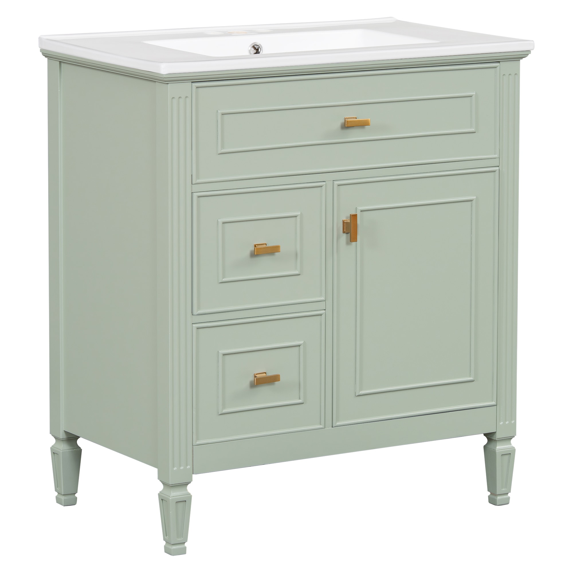 WELLFOR WA24-MBZ Bath-Vanity-Combo - View #5