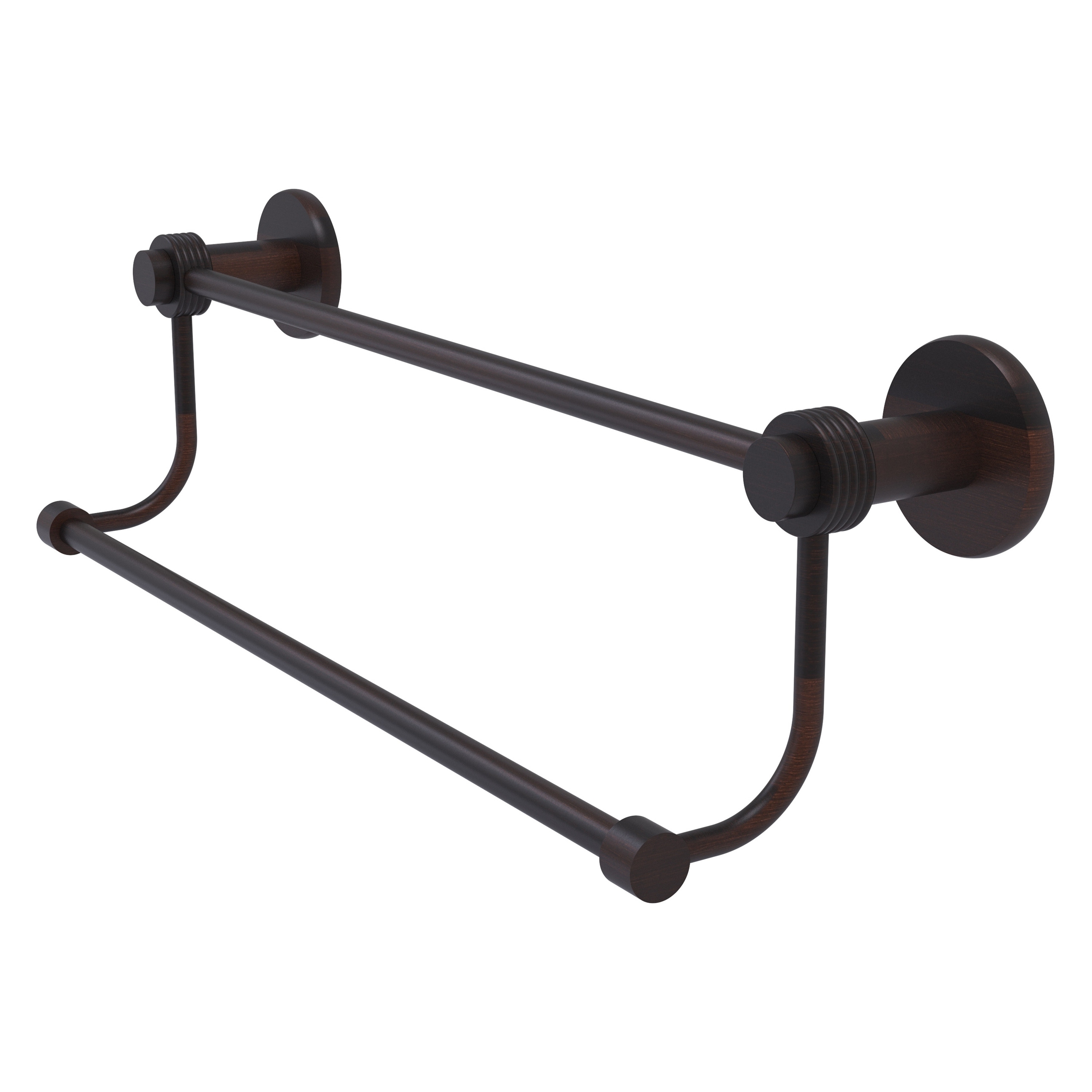 Allied Brass 9072G/30-VB Mercury 30-in double Venetian Bronze Wall mount Double Towel Bar