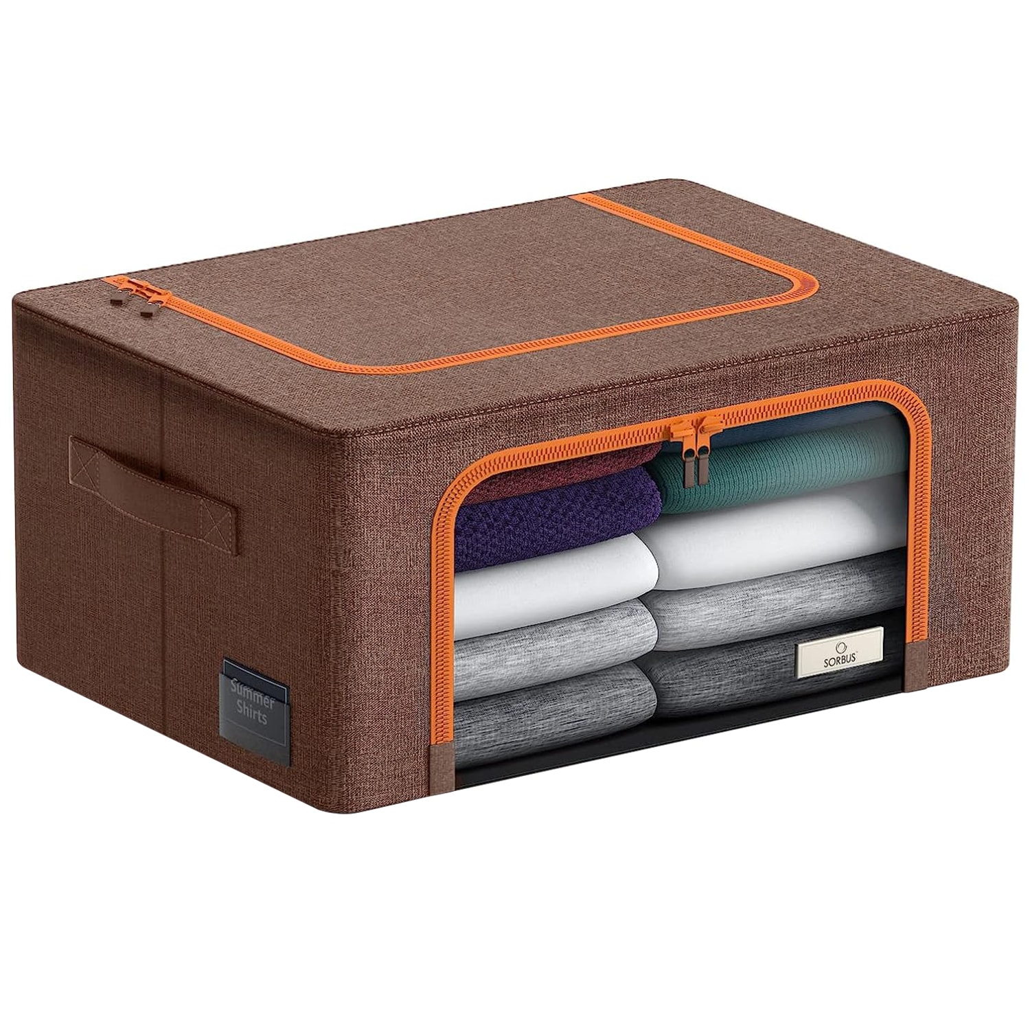 SORBUS  Foldable and Stackable Bin for Bedroom and More