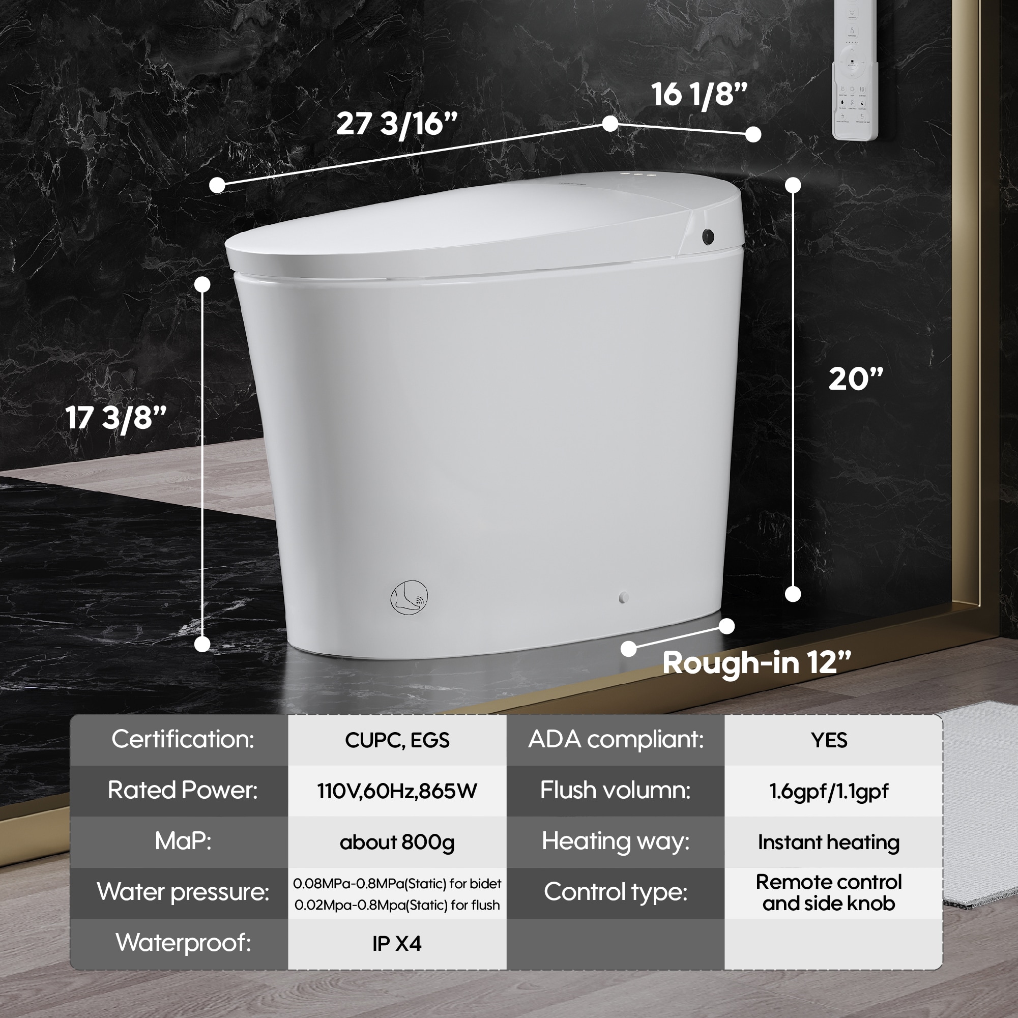 WELLFOR EU21-T toilets - View #8