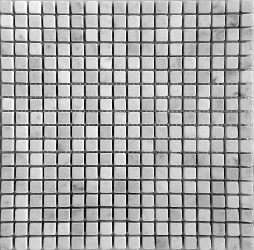 Apollo Tile APLKB88S03TASAMPLE Sample- Floor and Wall Tile White 4-in x 4-in Honed Wall Tile